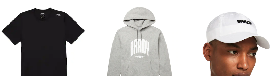 New line of Tom Brady workout apparel now available online 