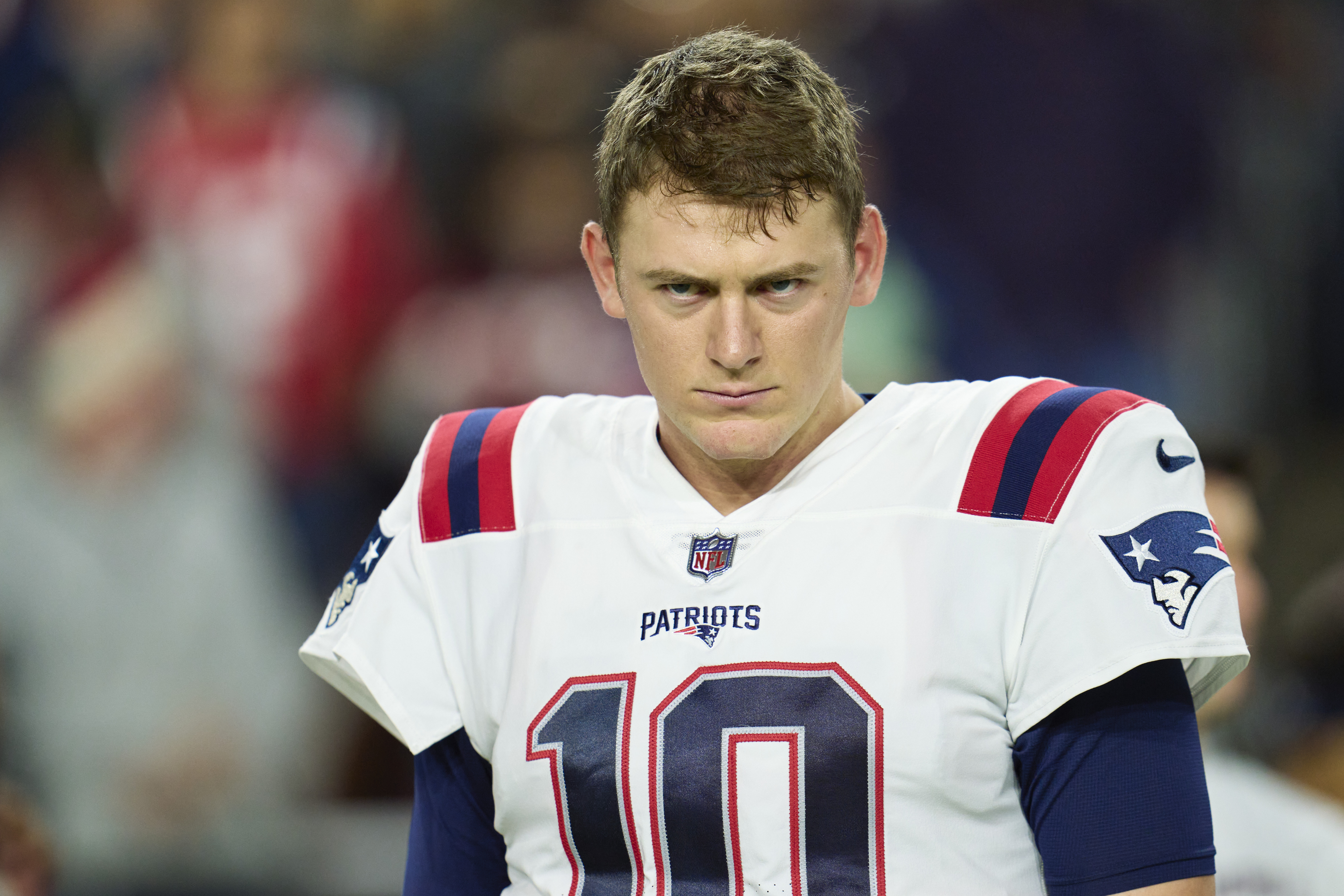 Mac Jones caught swearing multiple times in Patriots win, says he's not  frustrated 