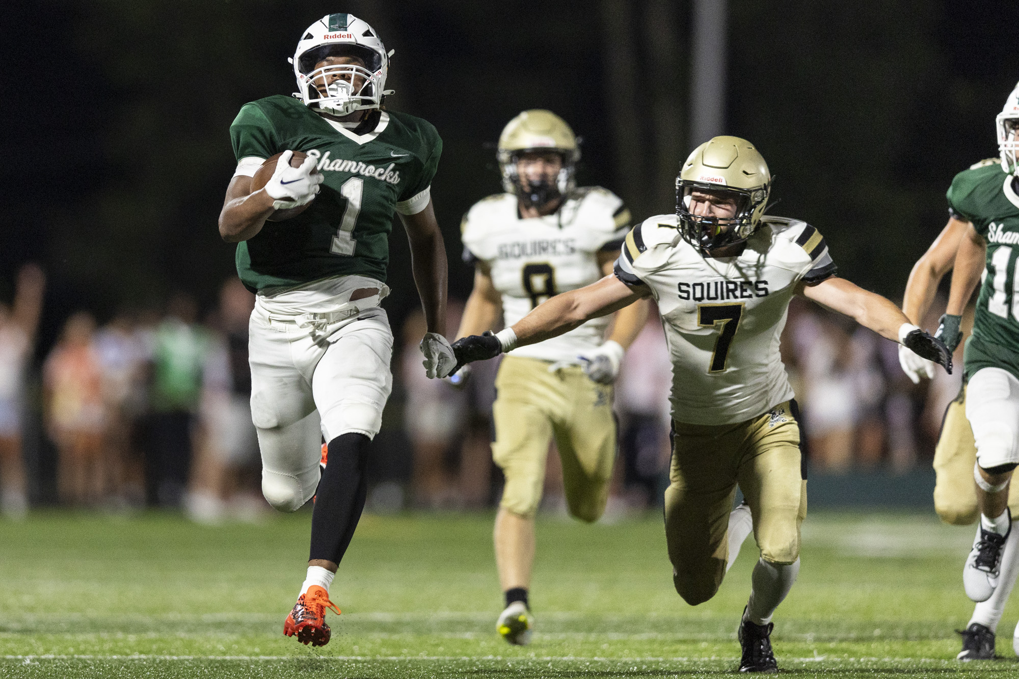 Delone Catholic vs Trinity football