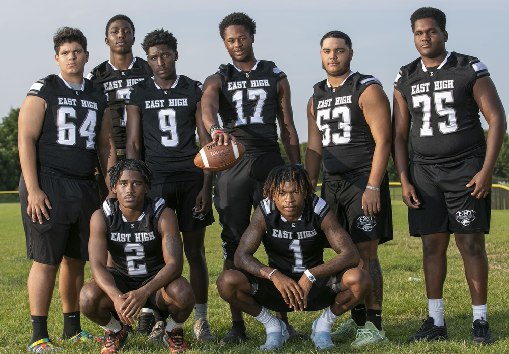 Central Dauphin East 2021 football players