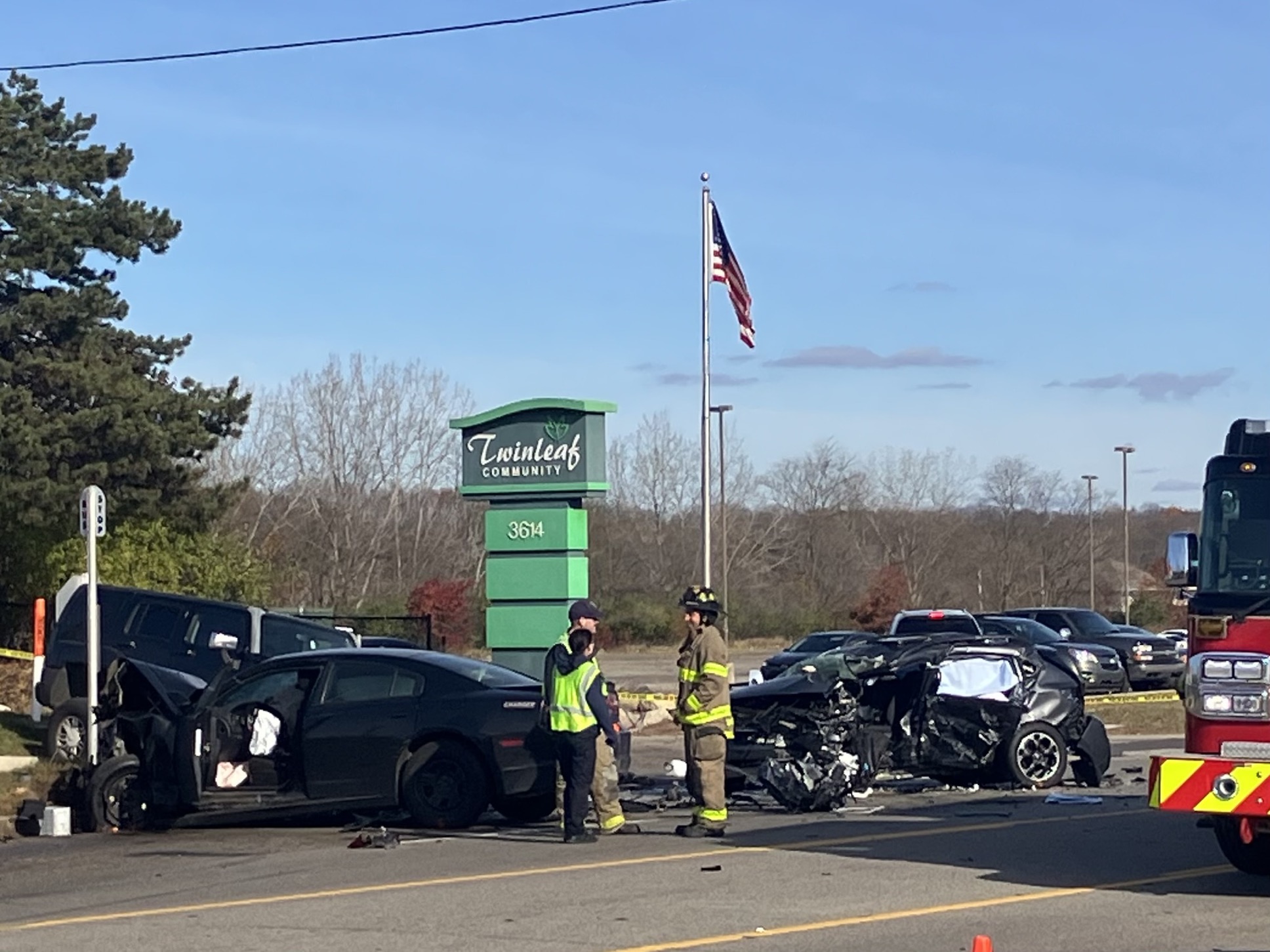 3-vehicle crash blocks traffic on Stadium Drive in Kalamazoo 