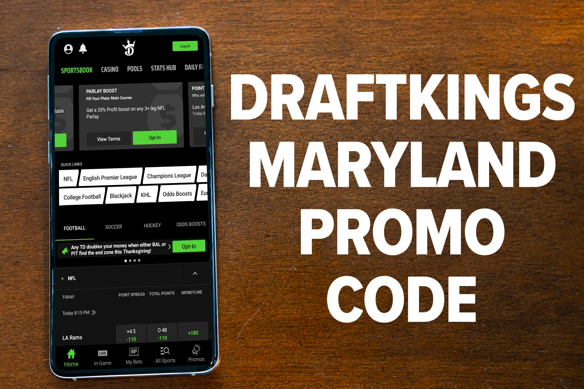 DraftKings NFL Promo Code: 40-1 Odds for Commanders-Bears TNF