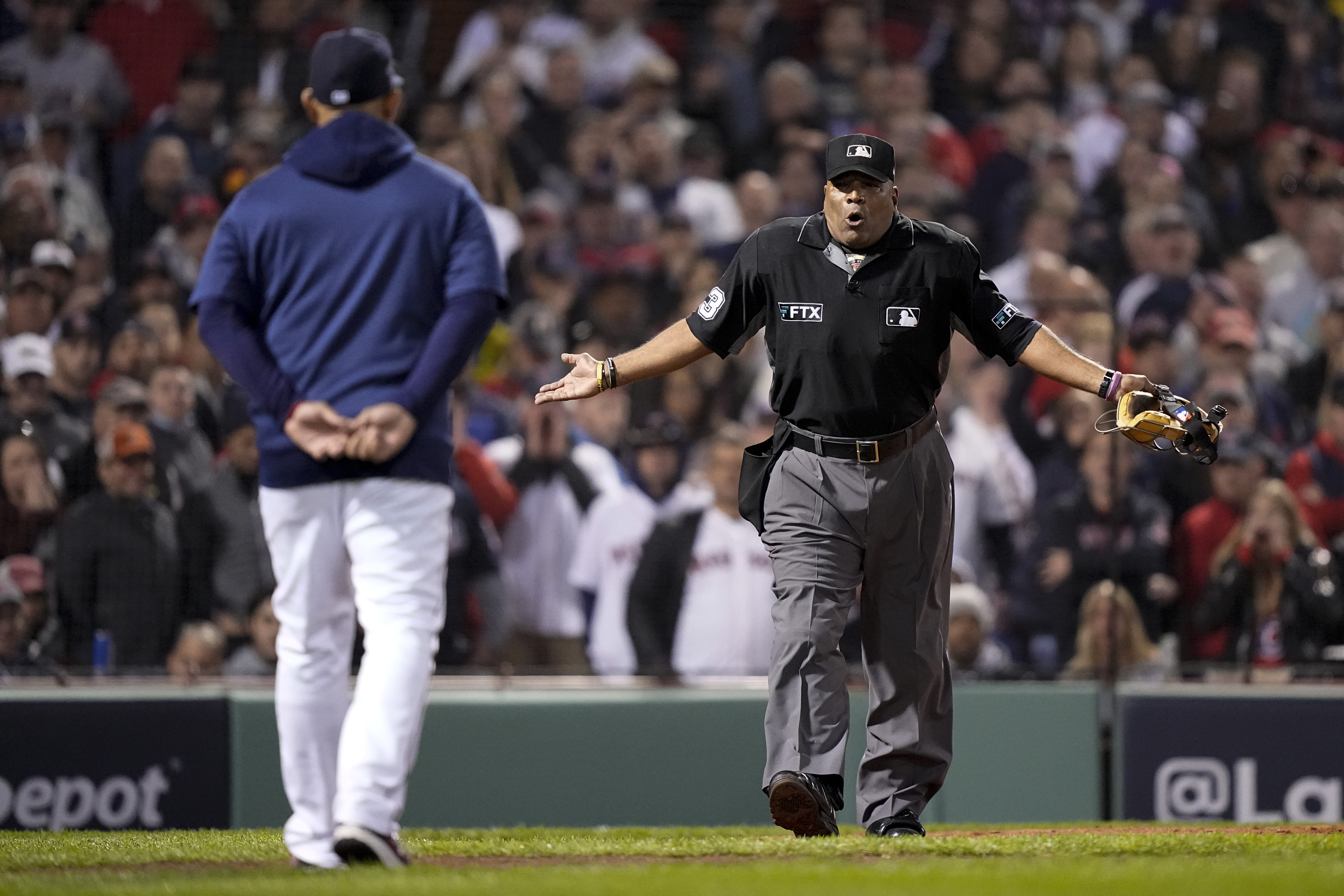 MLB playoffs: Astros-Red Sox ALCS turns on bad call by umpire Laz