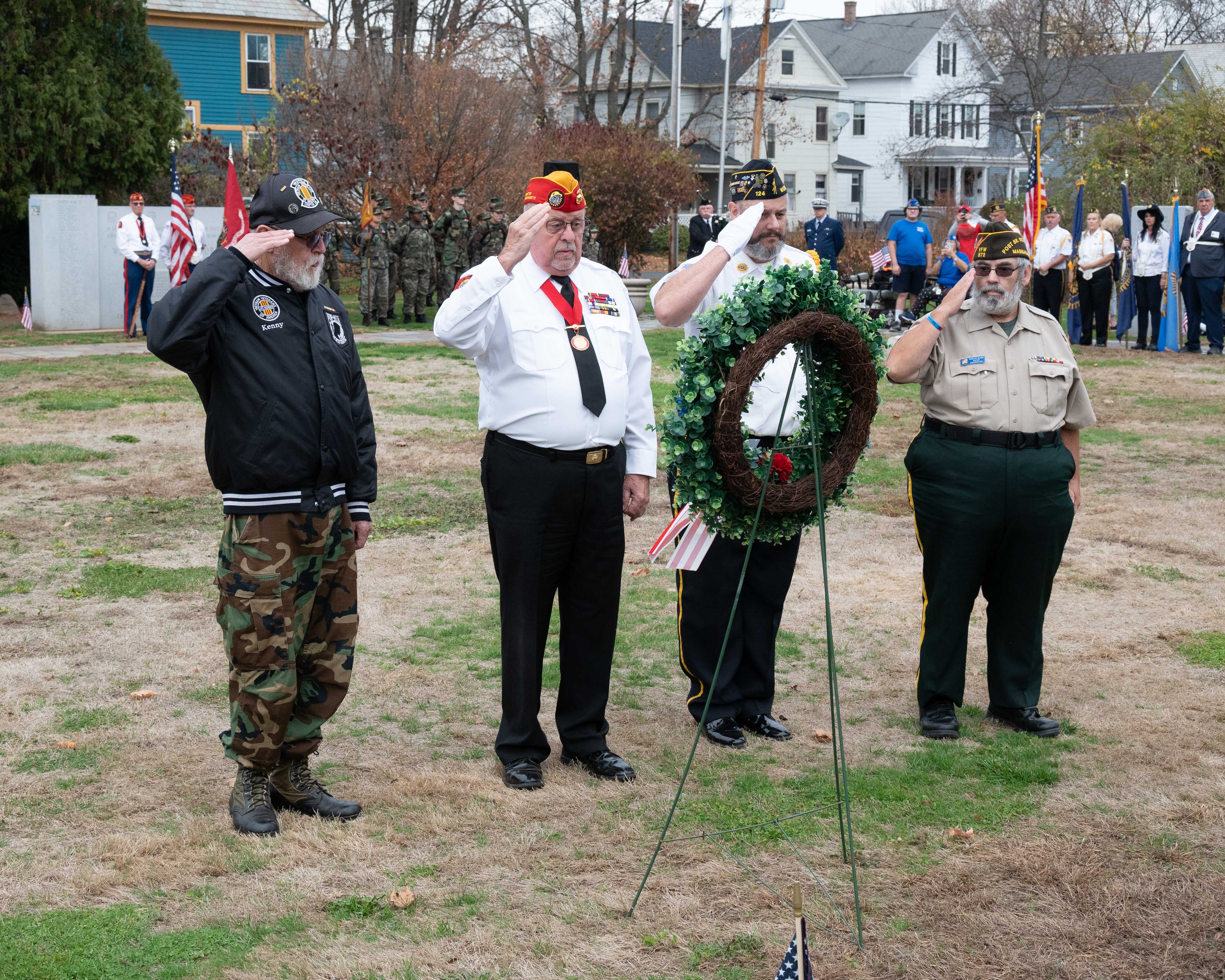 111122 Westfield Veterans' Day Parade and Ceremony