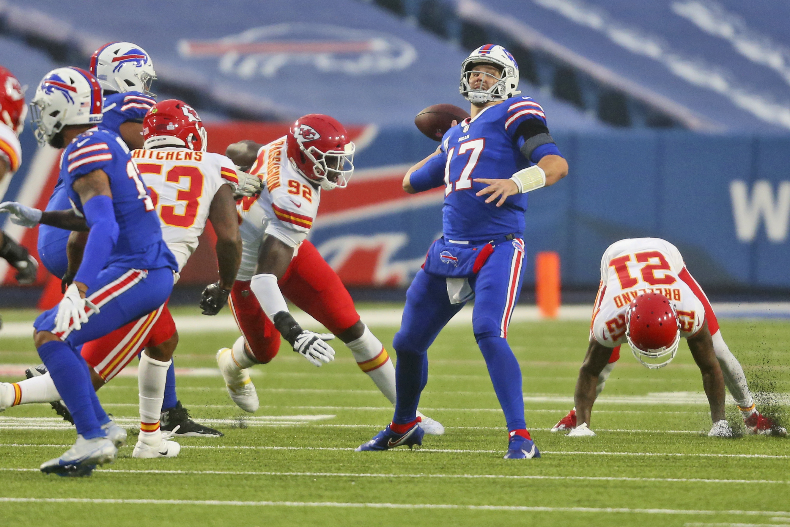 Buffalo Bills and Green Bay Packers roll into conference title