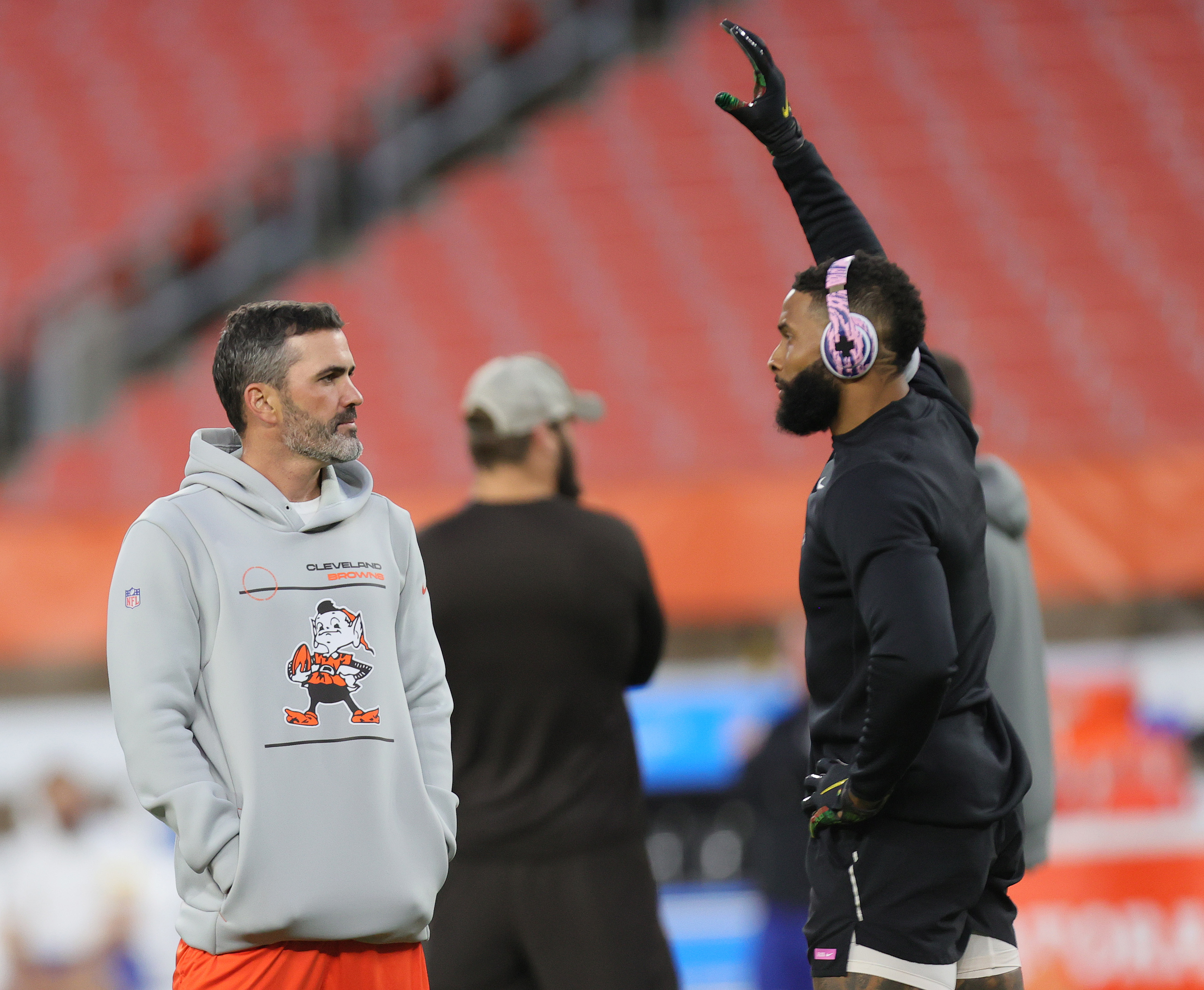 Browns expect Odell Beckham Jr. and Baker Mayfield to be fine together;  Blake Hance could start at LT: Browns Insider 