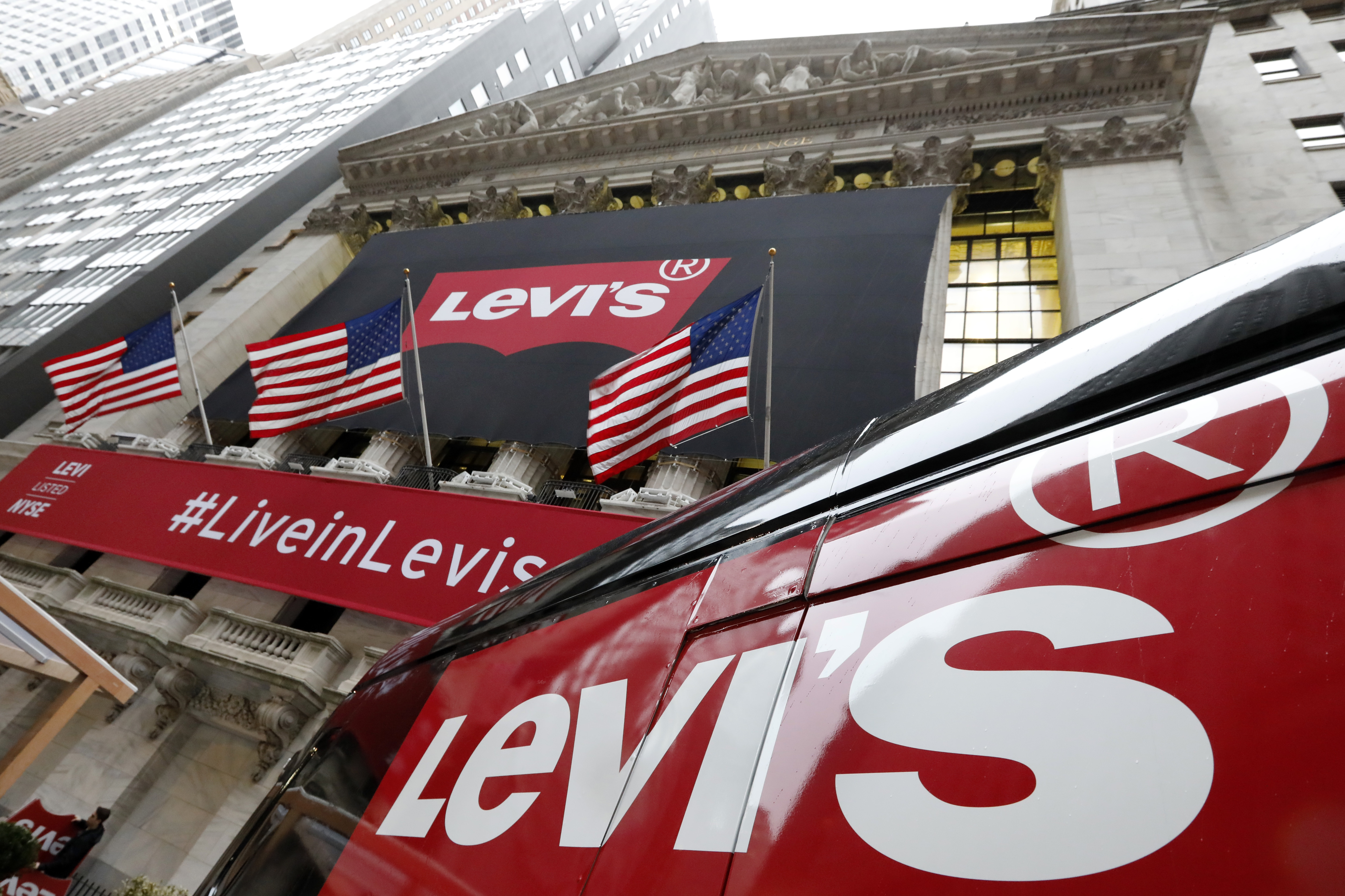 Levi Strauss temporarily suspends commercial operations in Russia, donates  to aid groups 