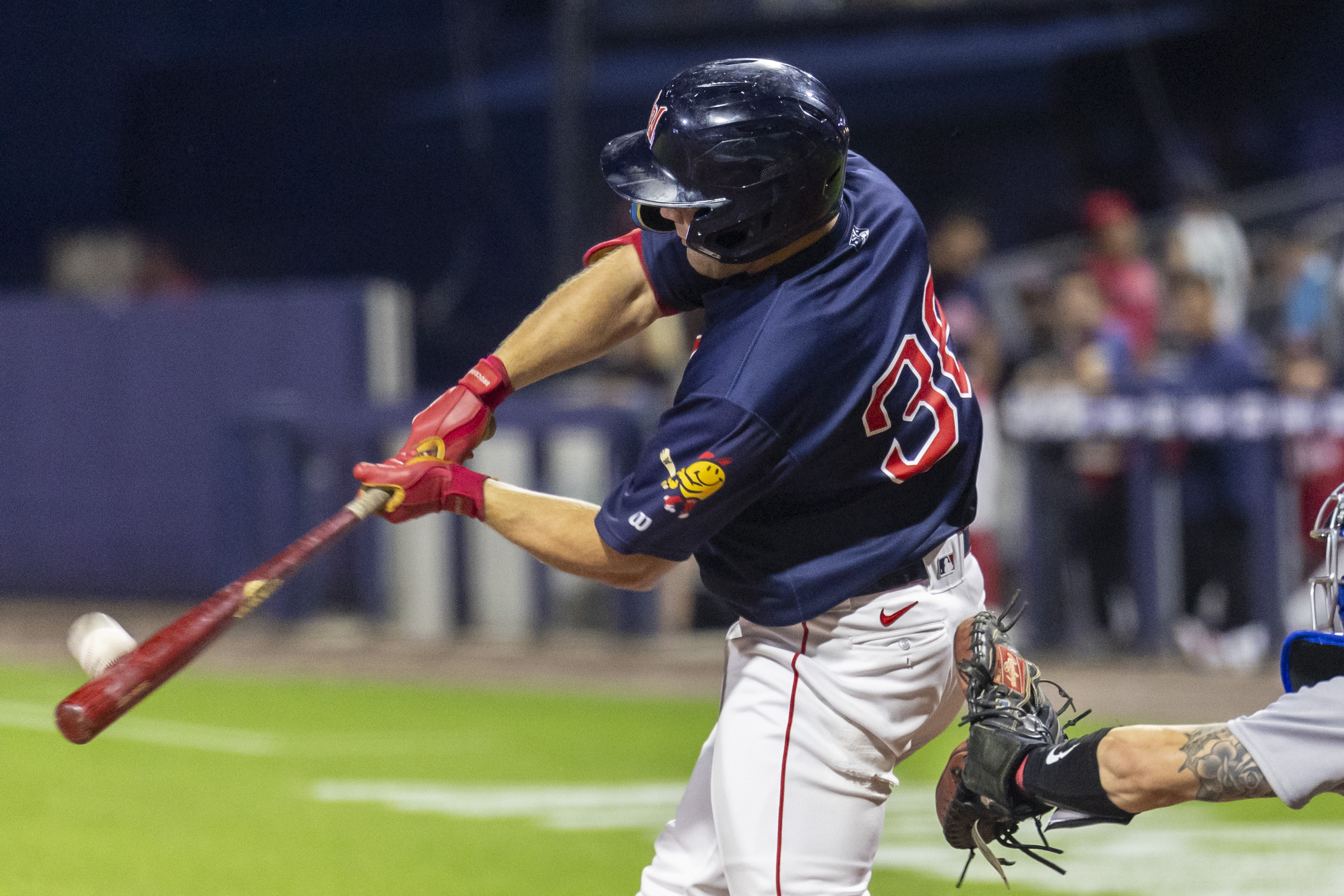 Worcester Red Sox on Instagram: Niko Kavadas for the second time tonight!