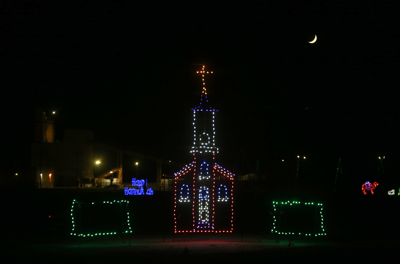 South Jersey Holiday Light Show at Bridgeport Speedway