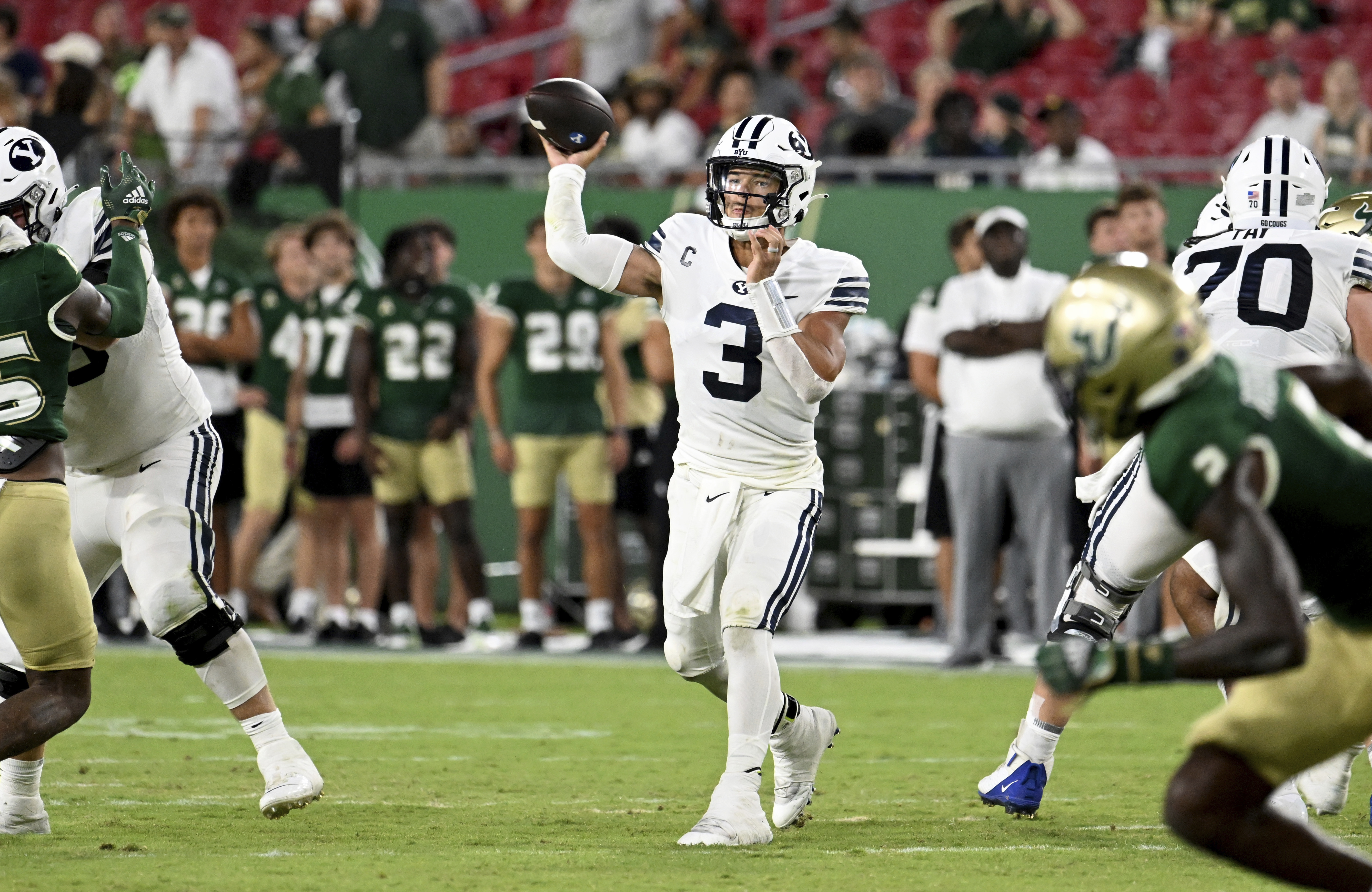 NCAAF Week 2 predictions: Expert picks headlined by #9 Baylor vs. #21 BYU 