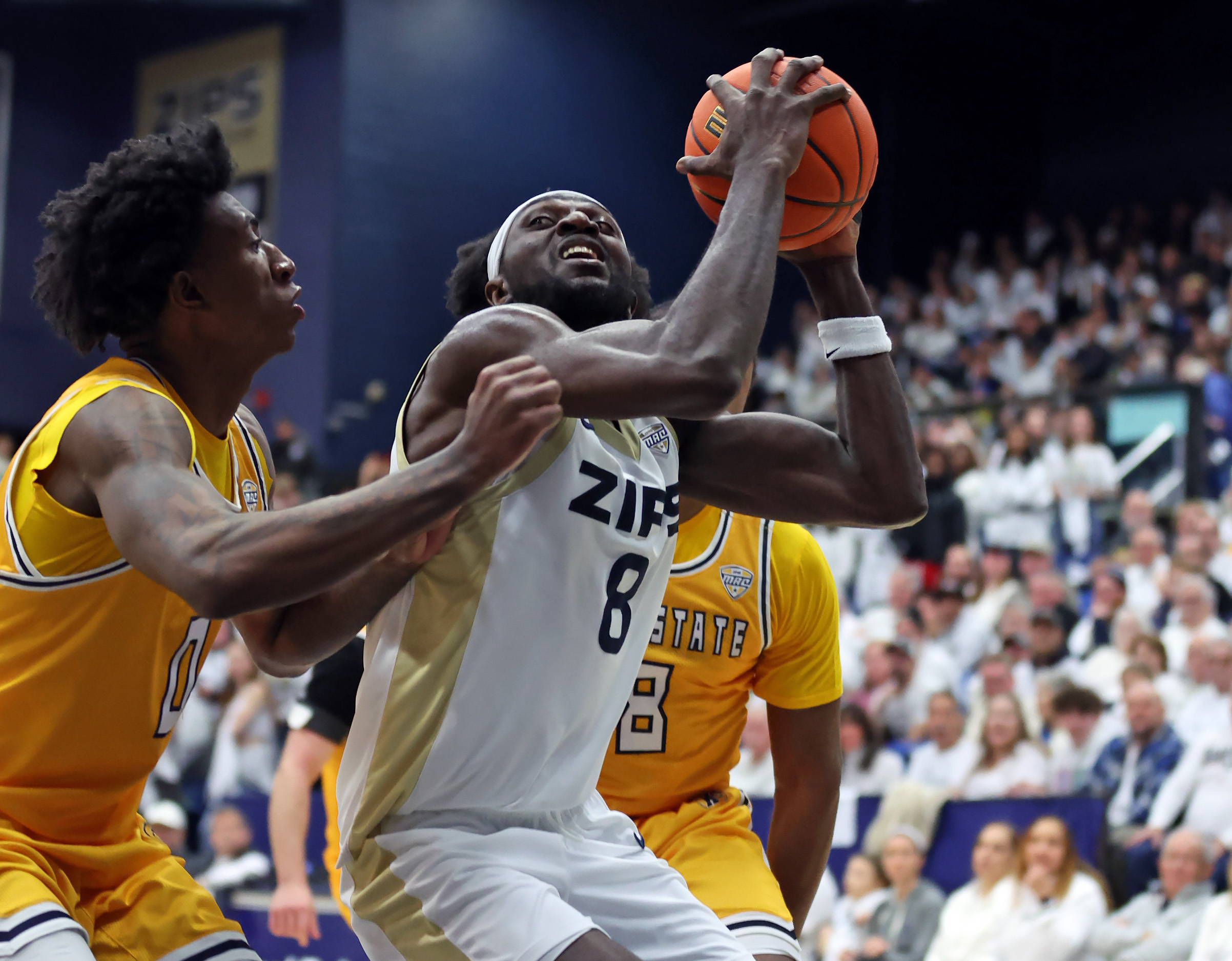 College basketball: Akron Zips vs. Kent State Golden Flashes, January ...