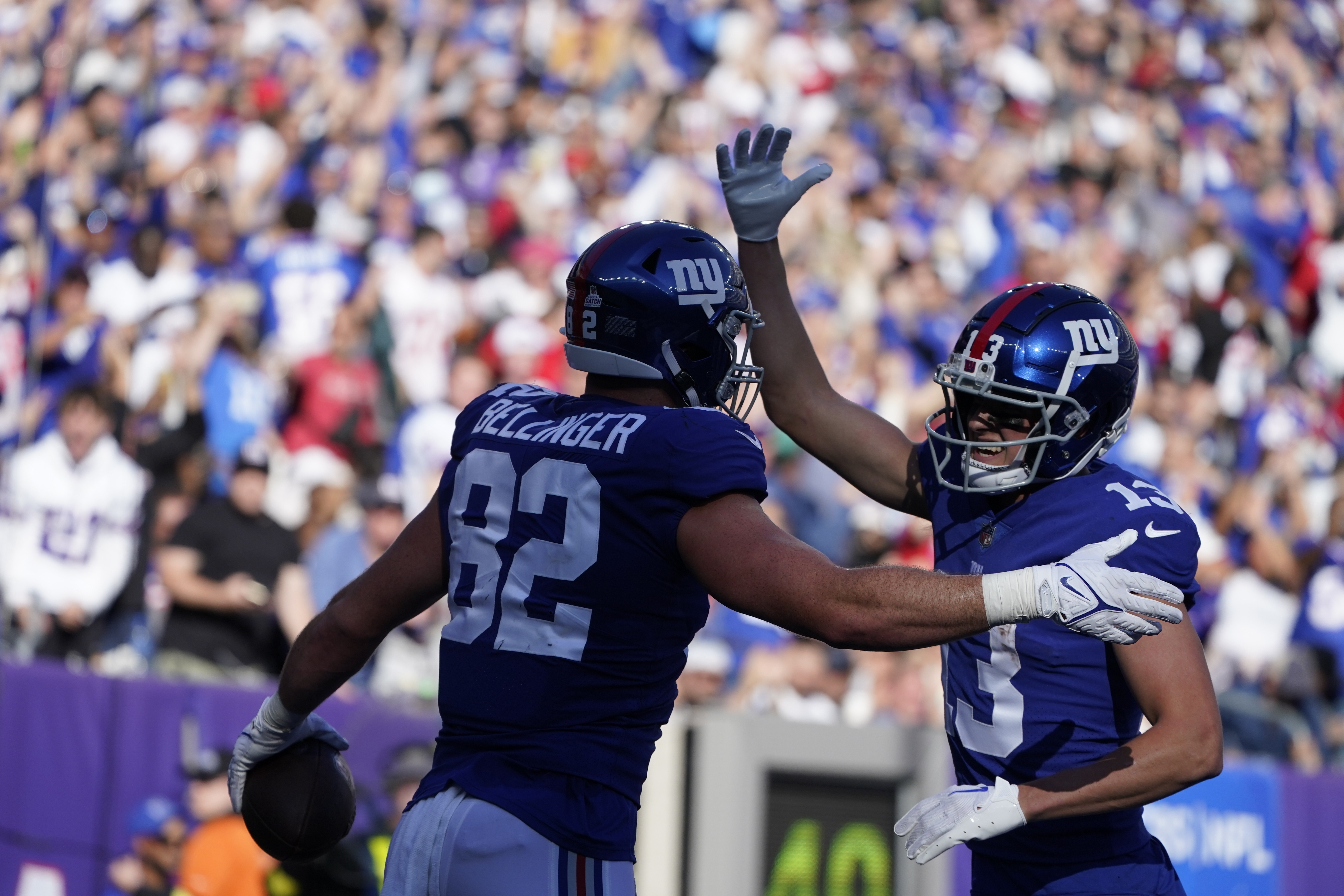 New York Giants rookie tight end Daniel Bellinger may need eye surgery 