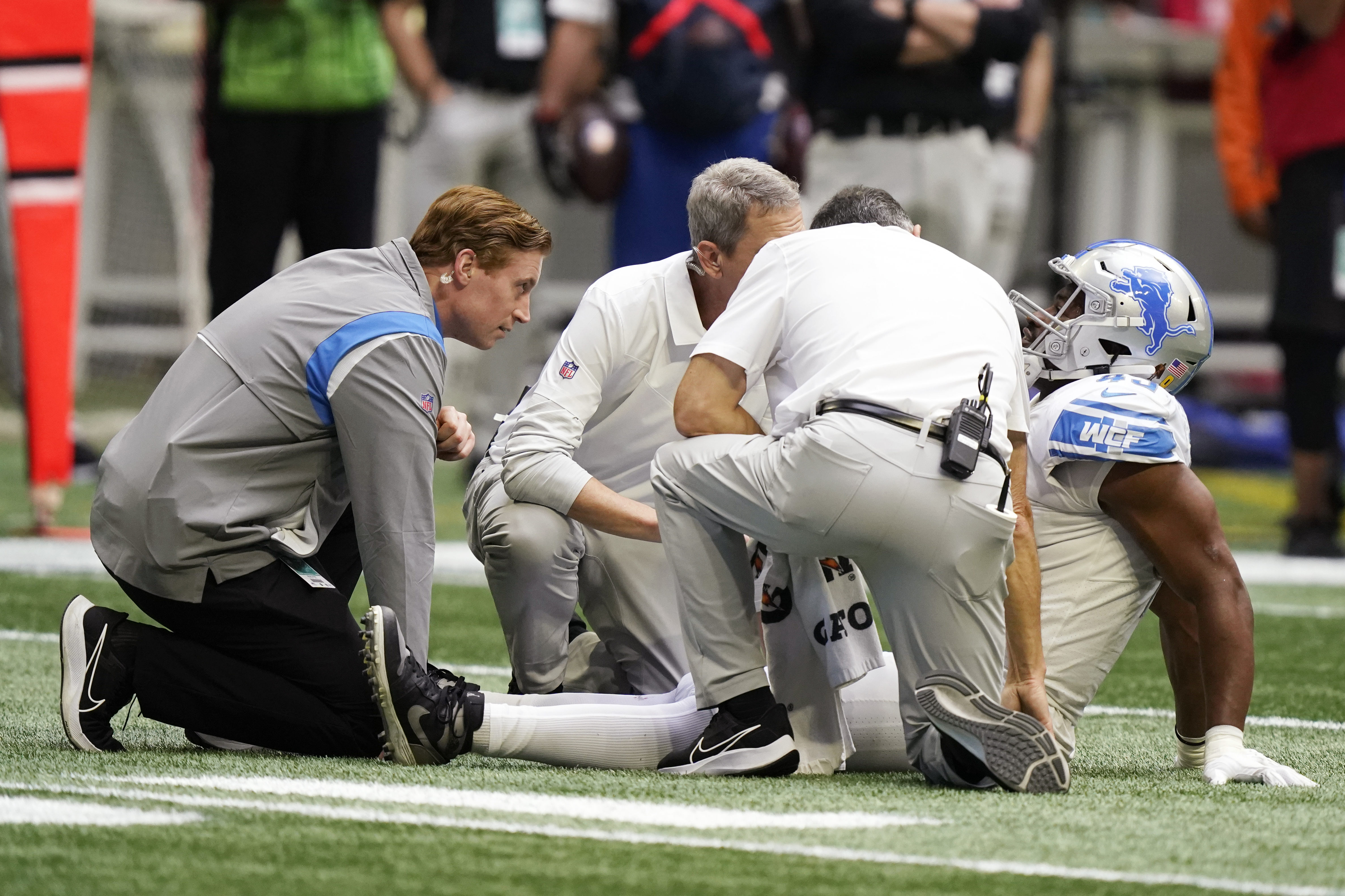 Detroit Lions' Jason Cabinda scores first NFL touchdown