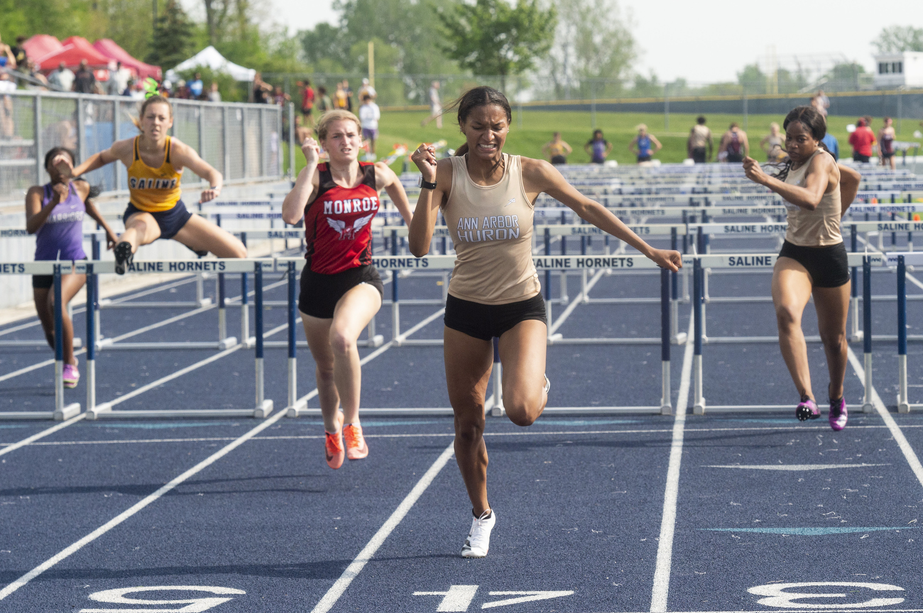 MHSAA track and field regionals at Saline