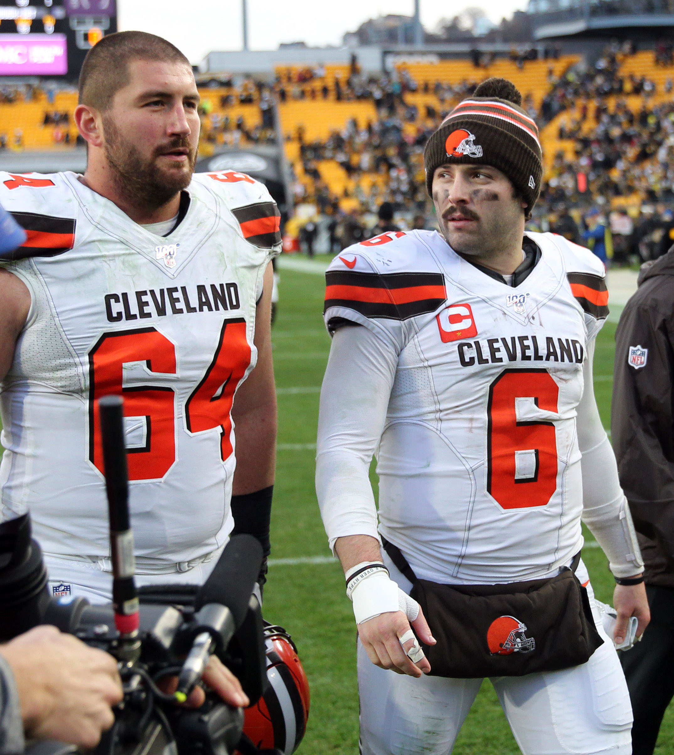 Cleveland Browns center JC Tretter 