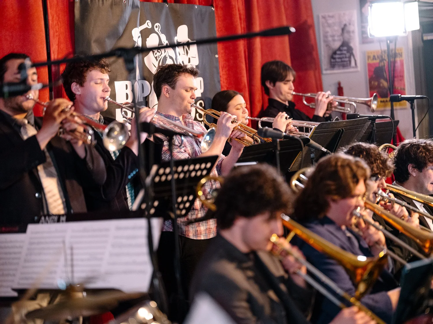 Gen Z jazz orchestra visits Jazz Central - syracuse.com