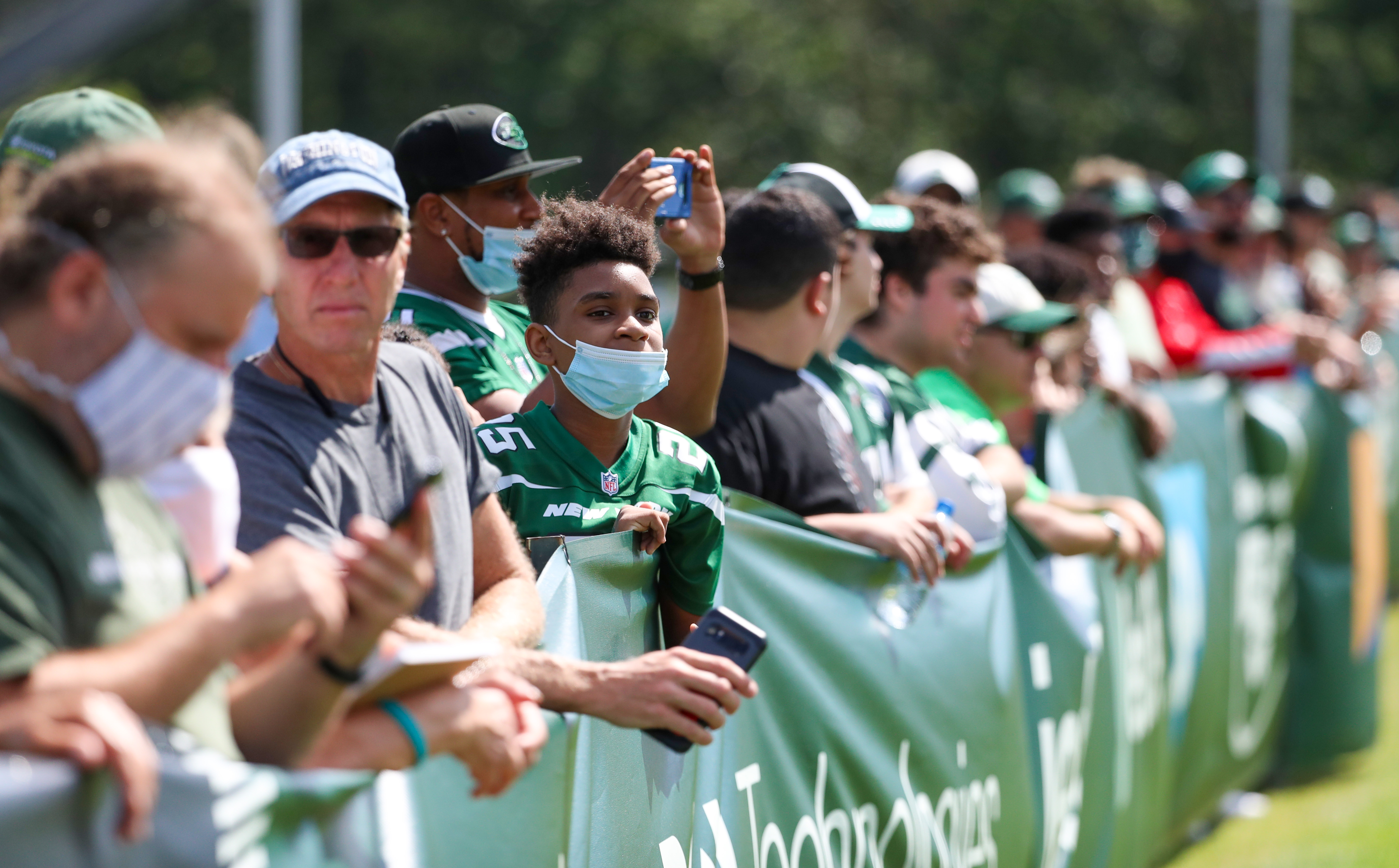 FLORHAM PARK, NJ - AUGUST 11: New York Jets Quarterback Josh