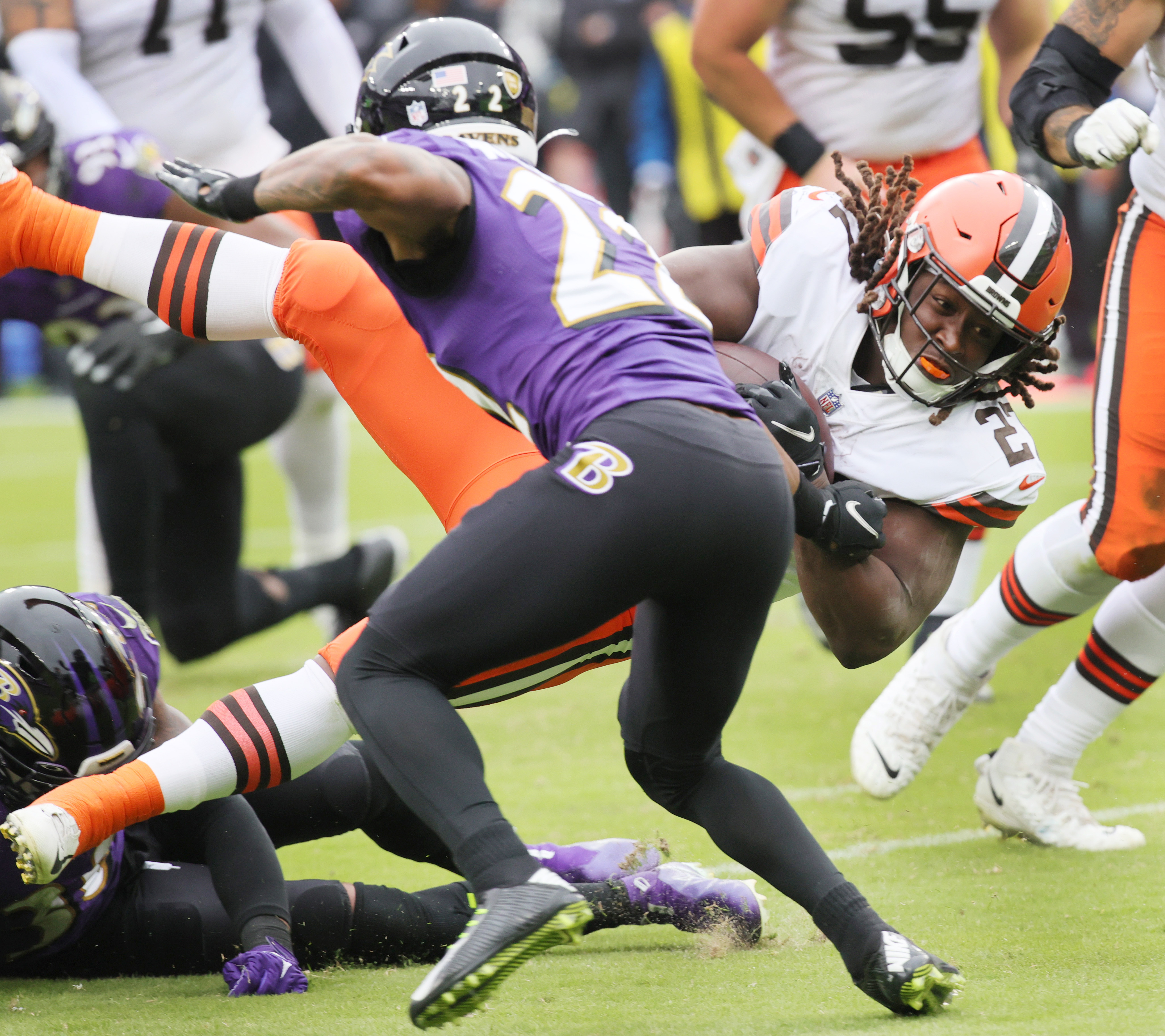 Browns running back Kareem Hunt won't play in finale vs. Bengals