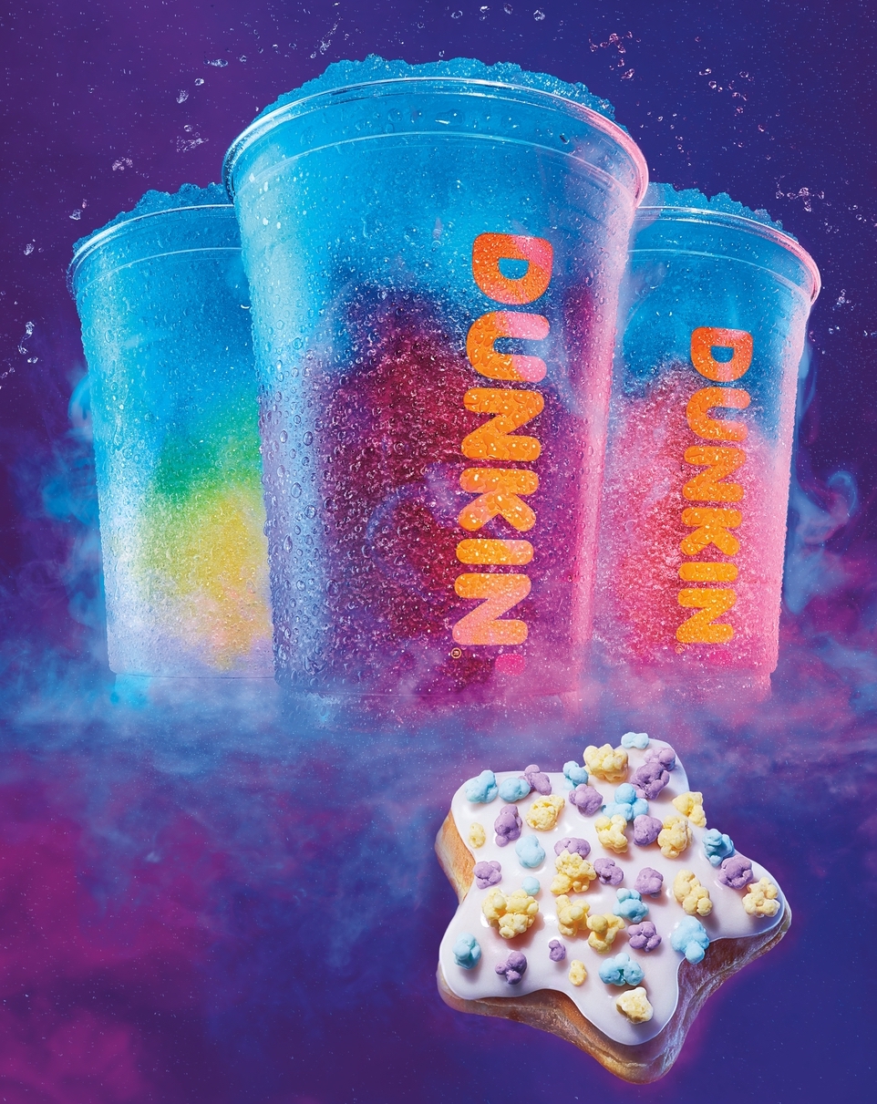 Dunkin' releases colorful Cosmic Coolattas in celebration of the