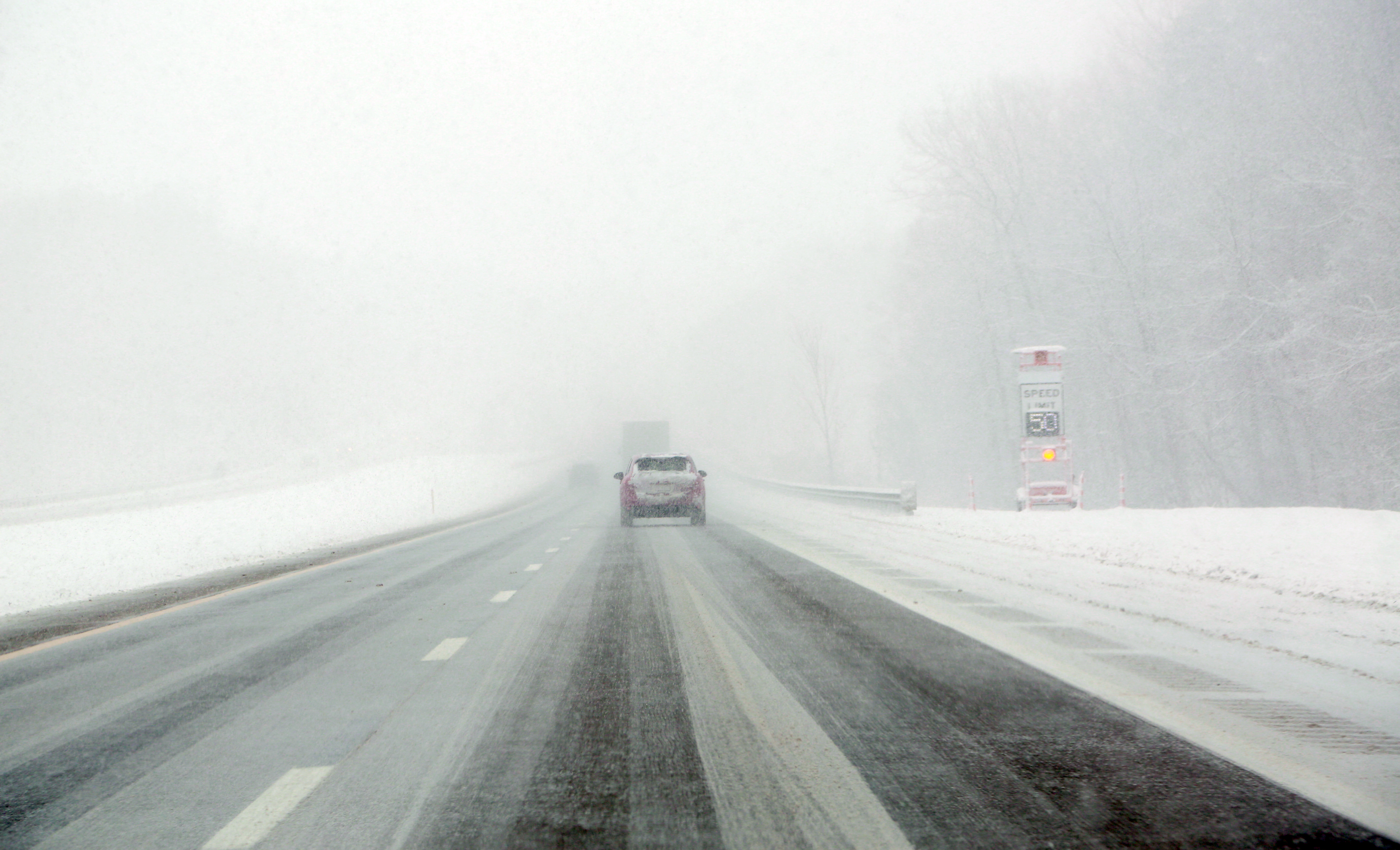 Weather speed. Ashtabula County Snow Emergency.