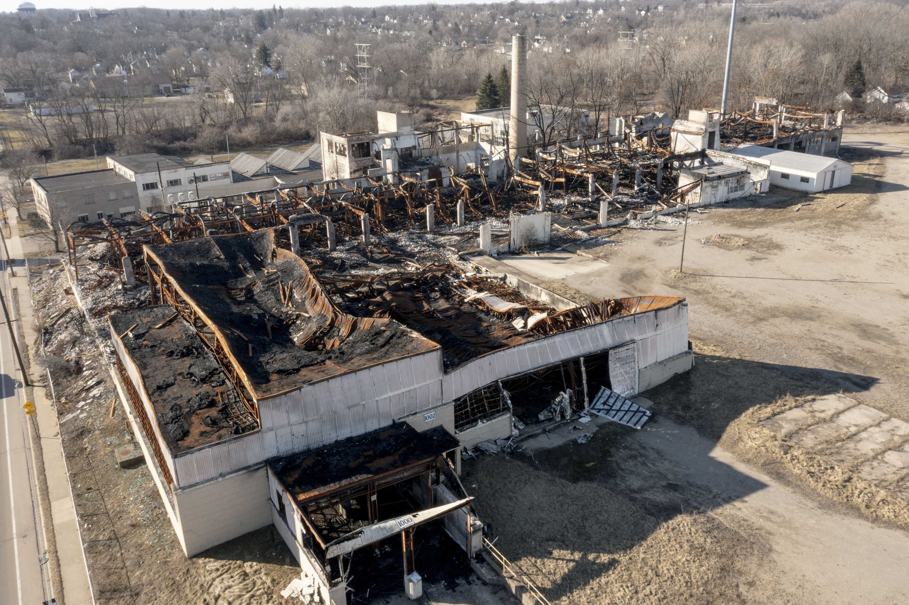 Ruins of Jackson factory fire six months later - mlive.com