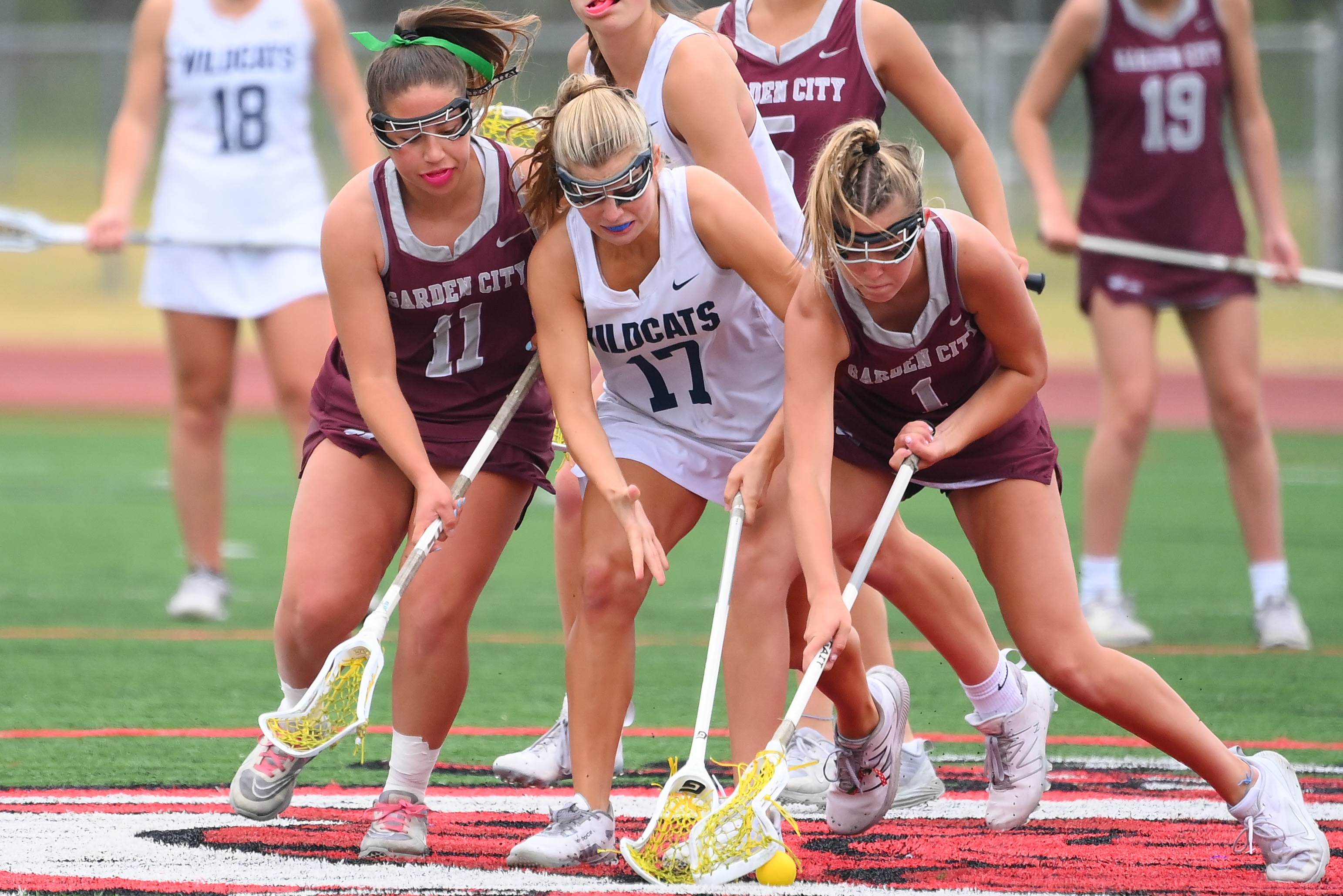 Girls Lacrosse Class B State Semifinal: Garden City Vs West Genesee ...