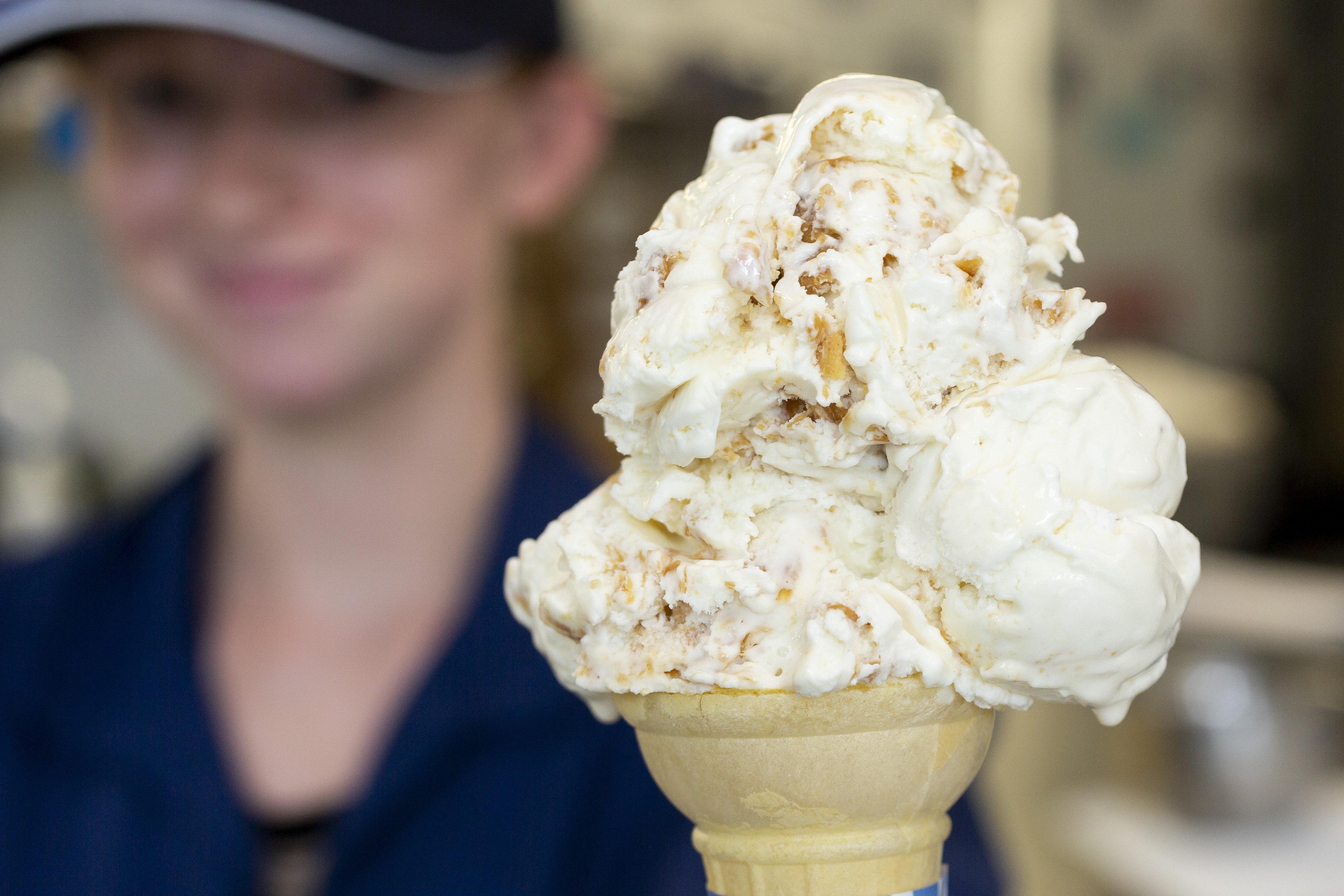 Raspberry Truffle Frozen Yogurt - Perry's Ice Cream