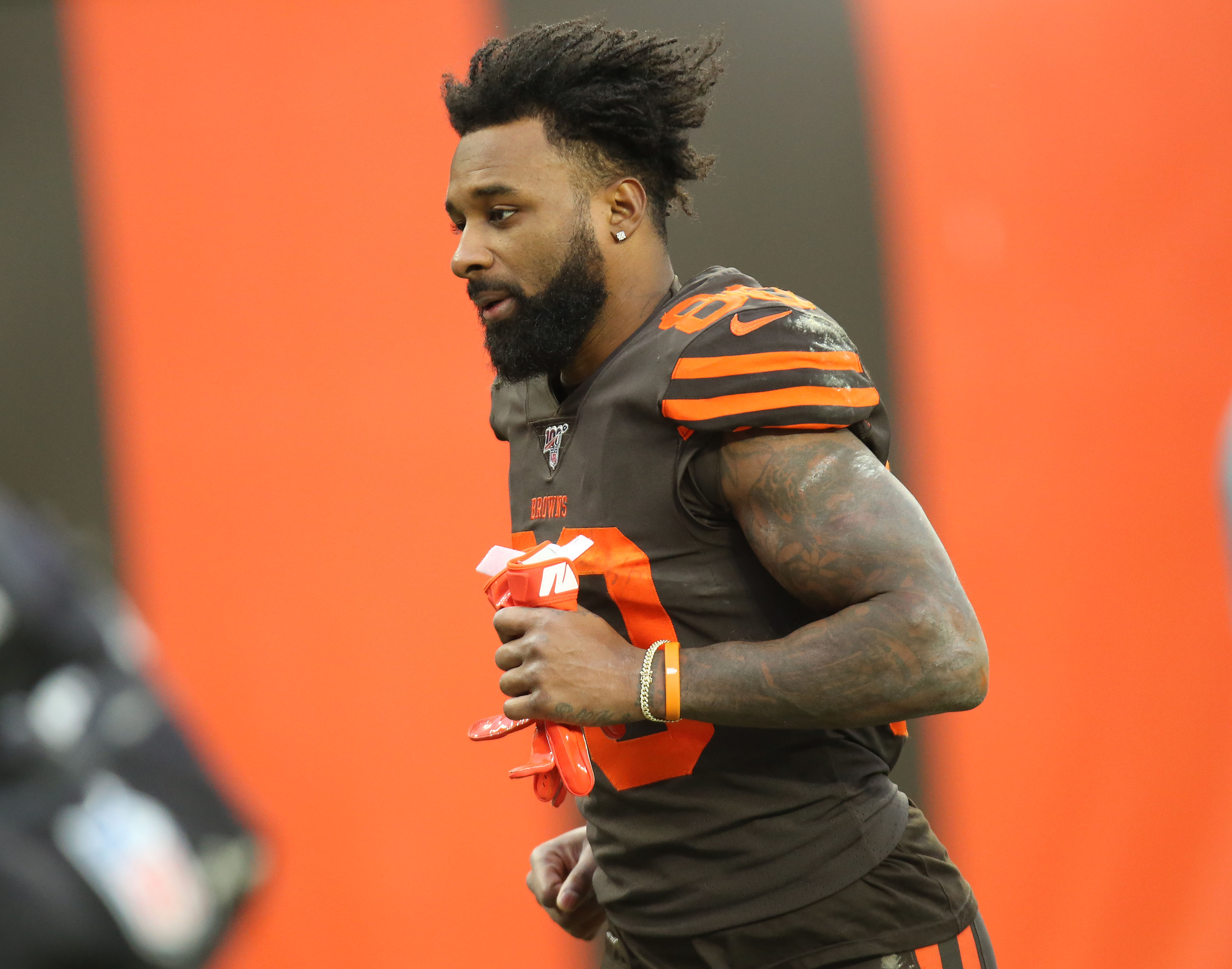 Browns take receiver Jarvis Landry off PUP, claim cornerback M.J.