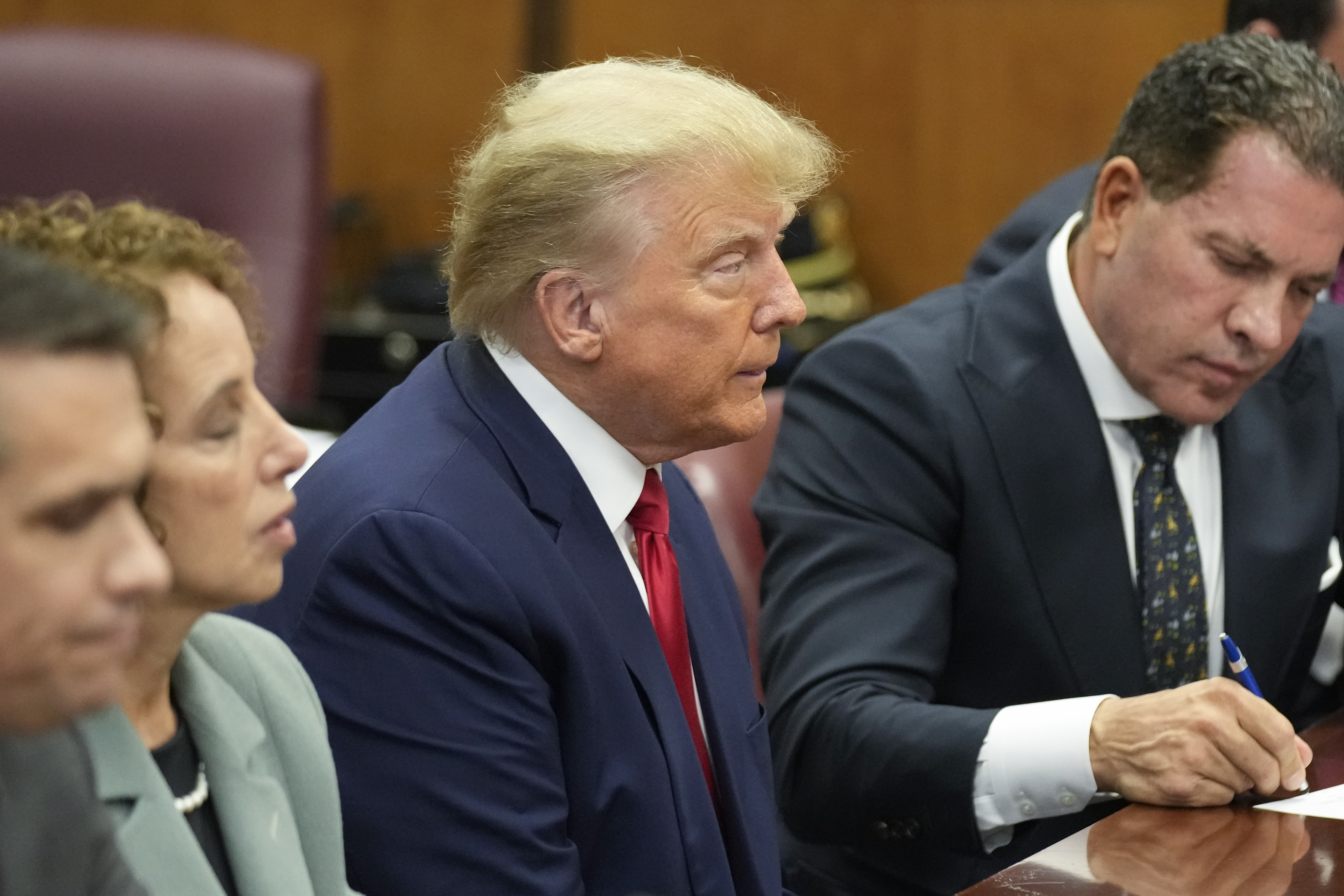 Former President Donald Trump appears in NYC court - silive.com