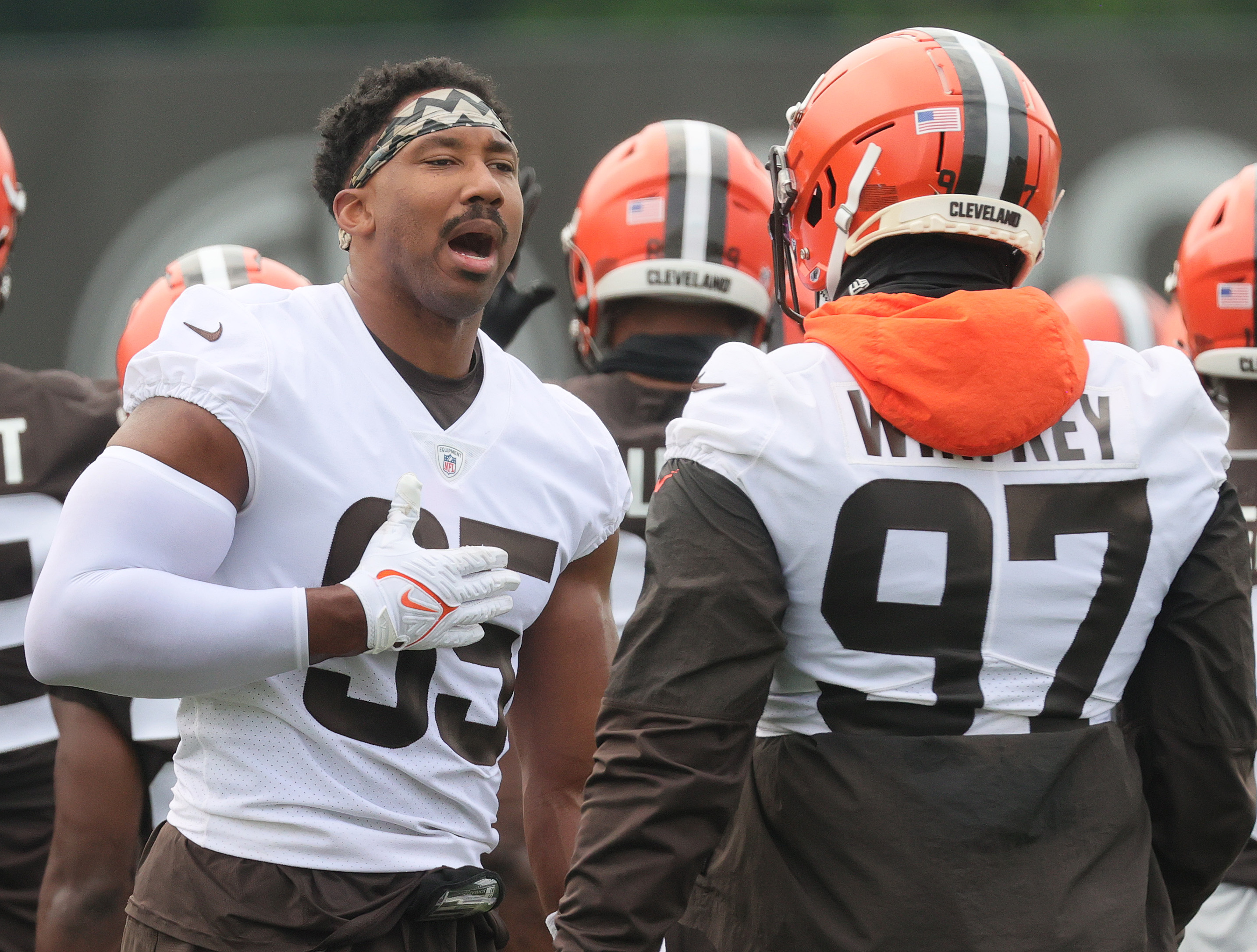 NFL Network's Michael Robinson's Film breakdown of Cleveland Browns  defensive end Myles Garrett's pass rushing so far in 2023