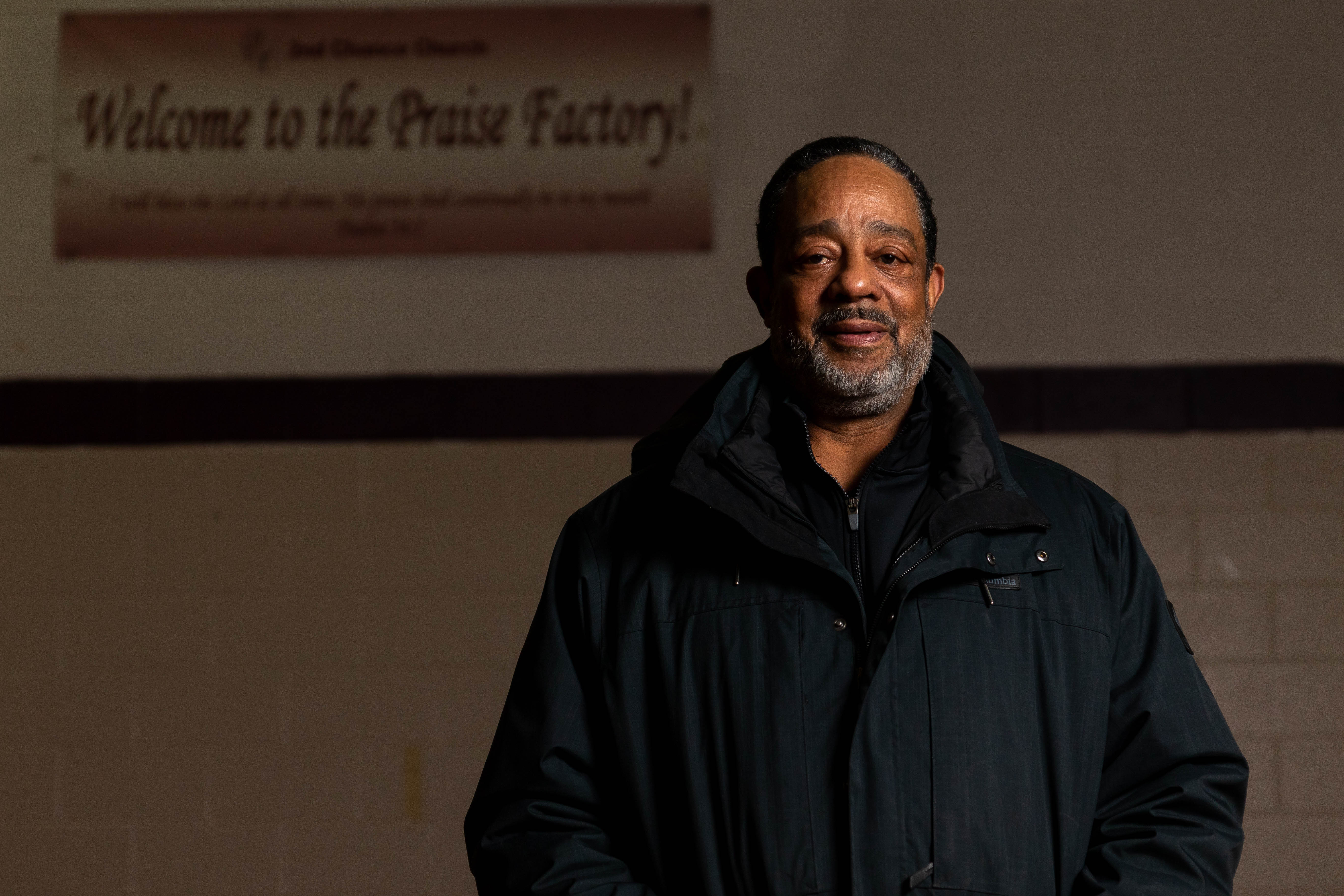 Flint Pastor Derrick Aldridge hopes to gain possession of Former