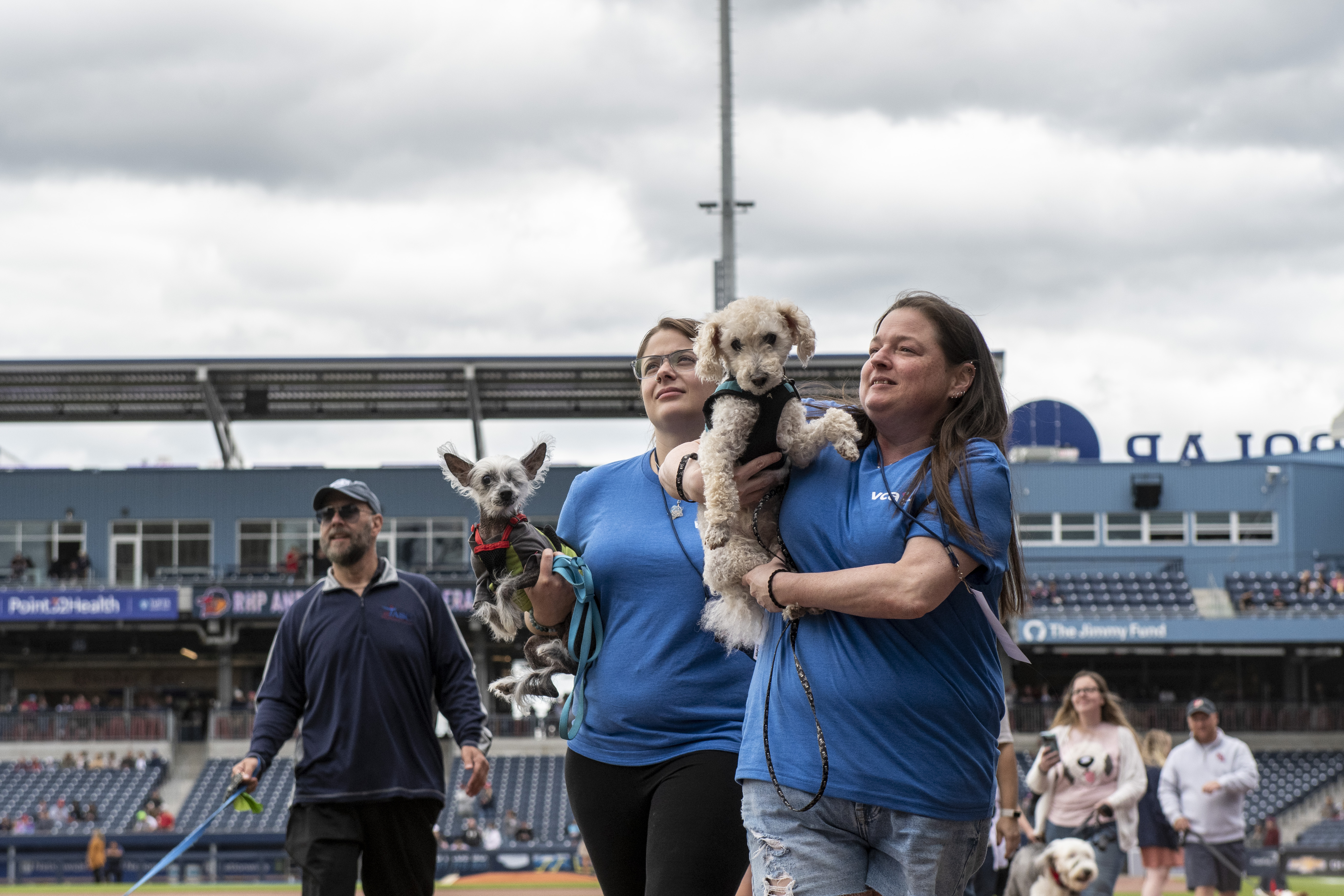 WooSox notebook: More than 300 dogs pack Polar Park for the first Bark in  the Park (photos) 