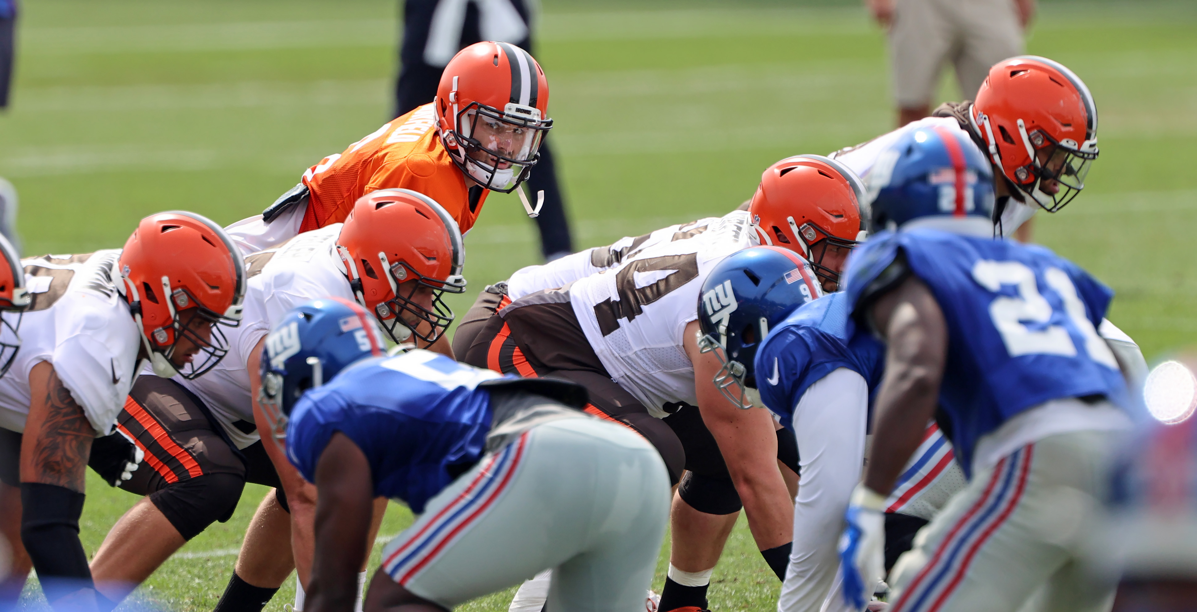 Cleveland Browns training camp Day 16 and joint practice with the New