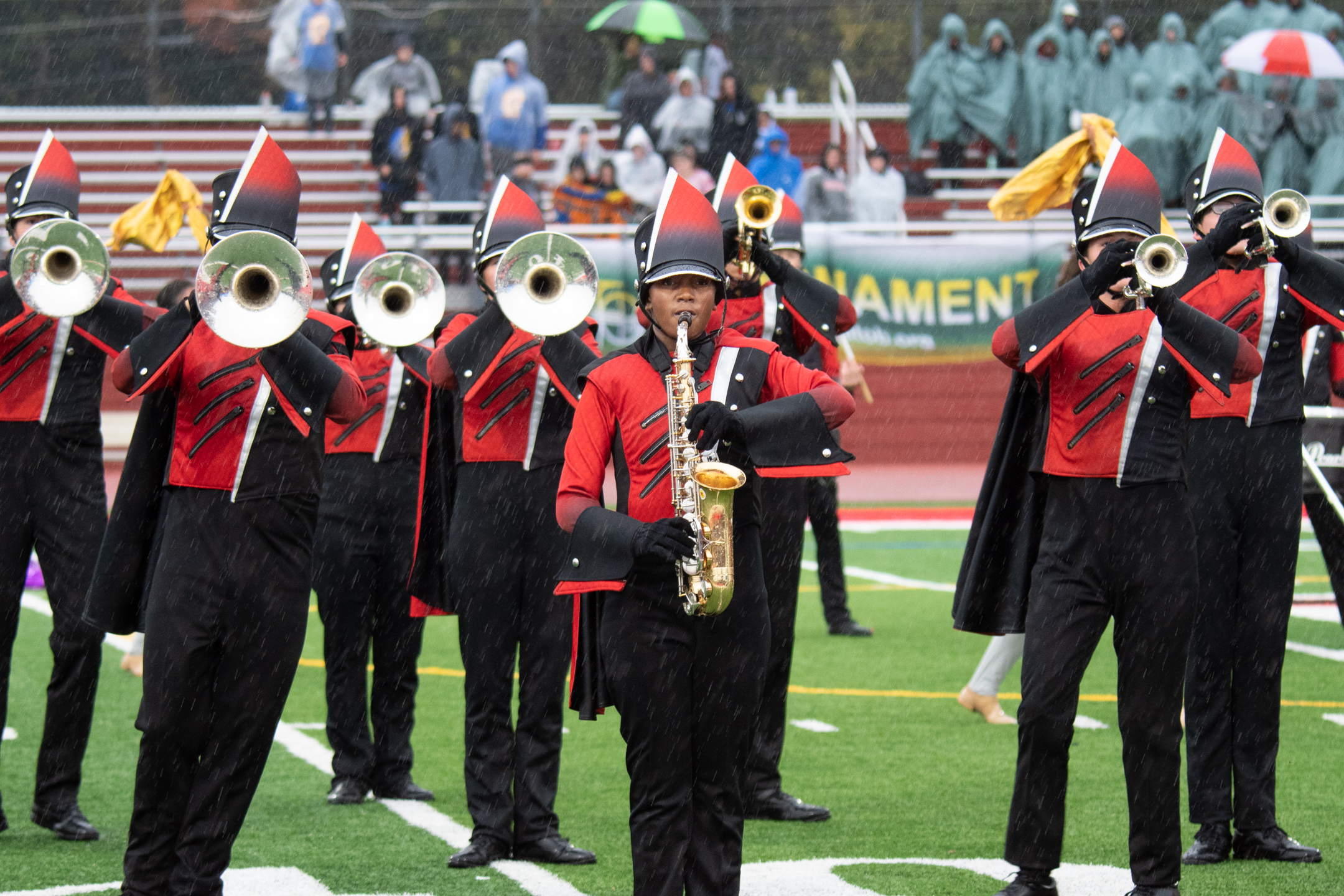 Kingsway Regional High School Marching Band on Oct. 23, 2022 - nj.com
