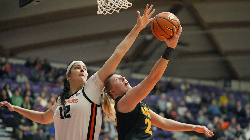 Oregon State women's basketball vs. Iowa, PK Legacy - oregonlive.com