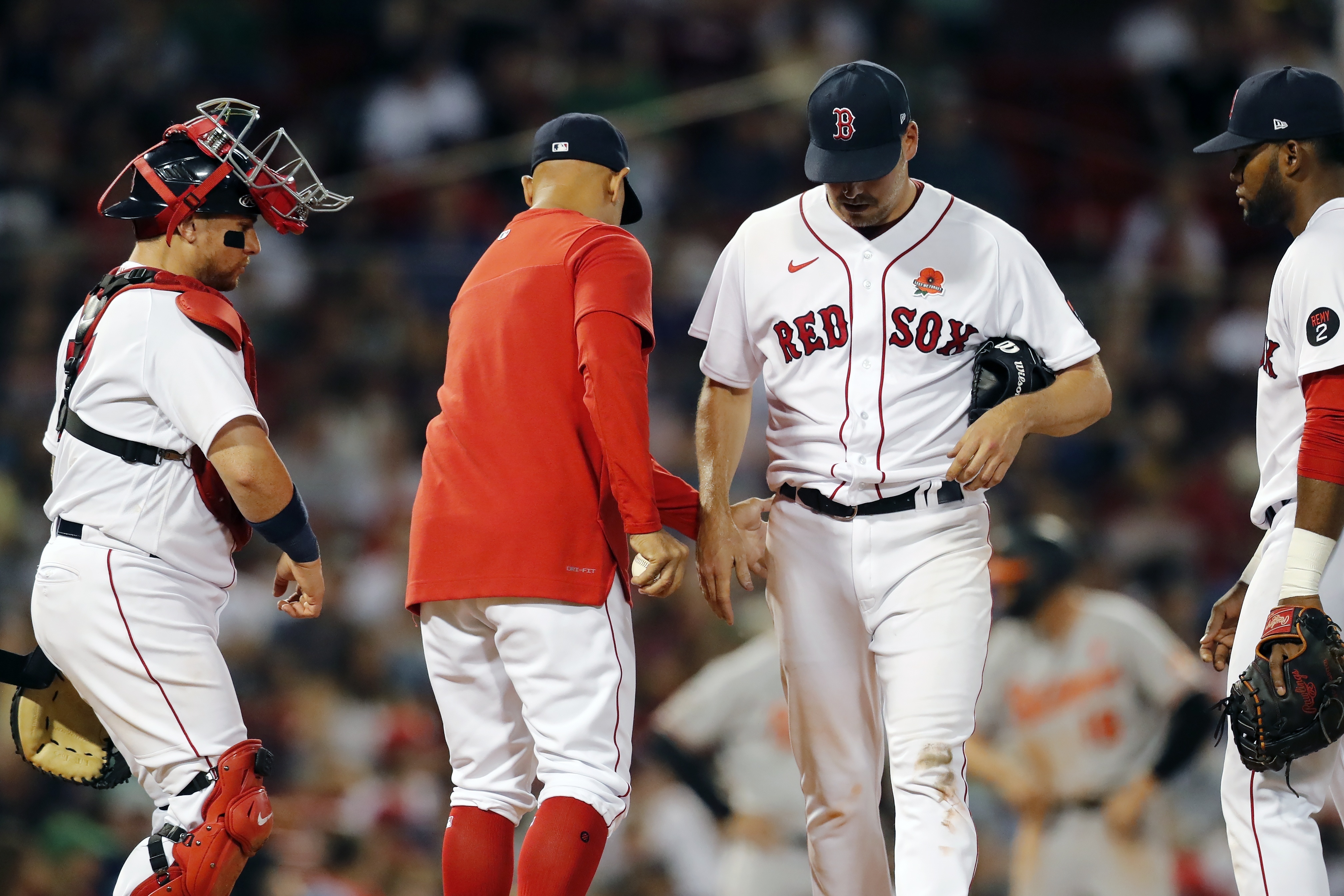 RED SOX 7, A'S 3: Boston wins 8th straight for 17-2 start