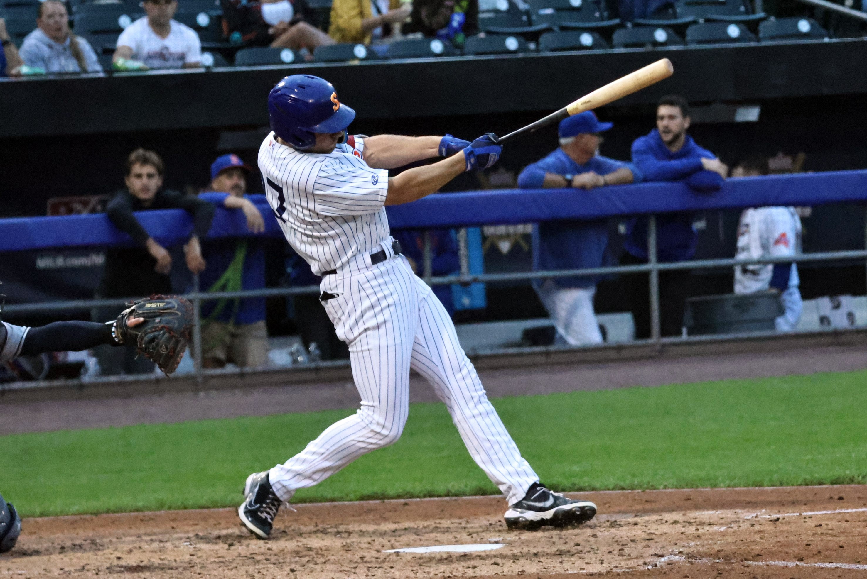 Syracuse Mets vs Buffalo Bison on National Hot Dog Day 