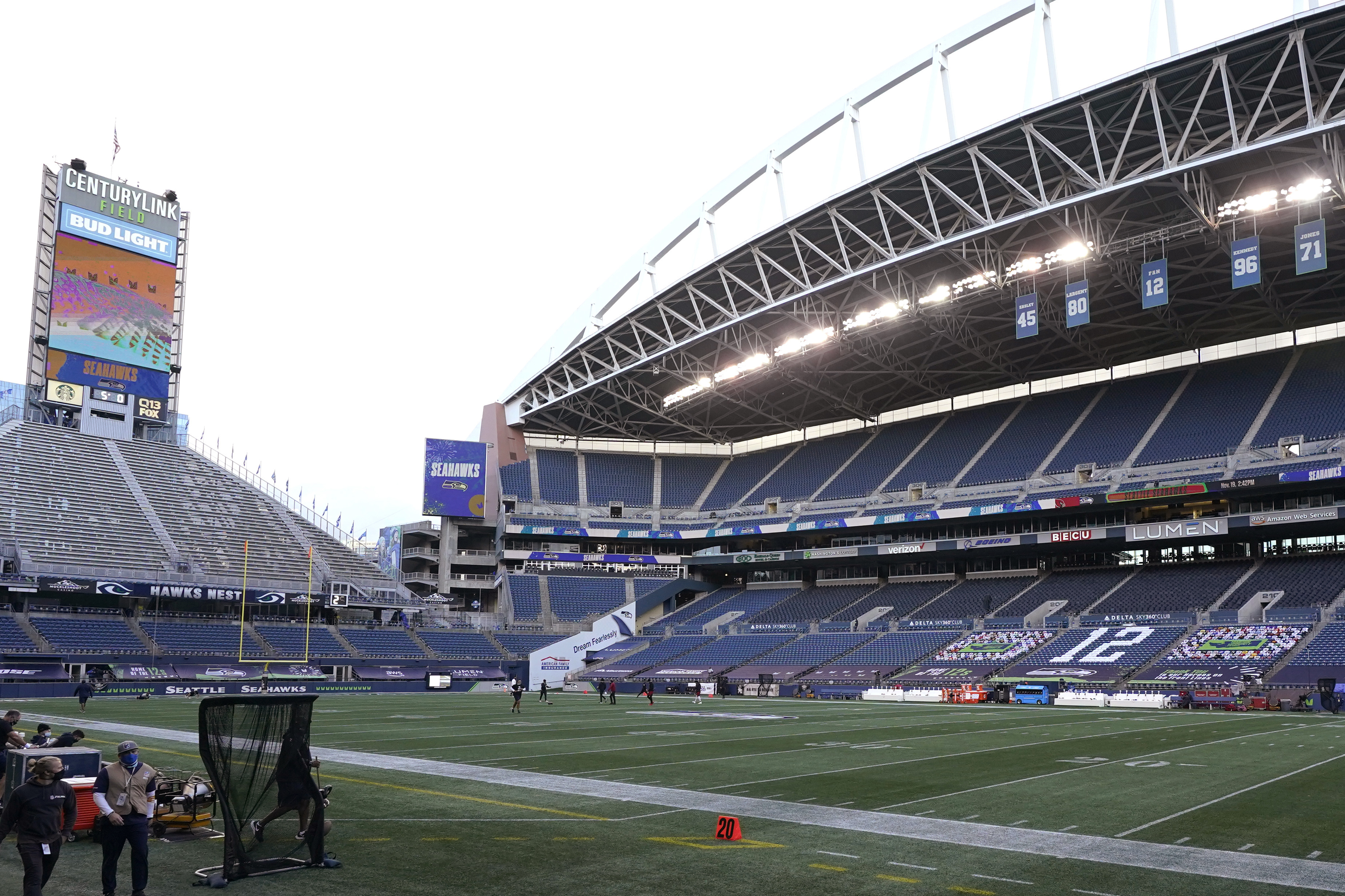 CenturyLink Field will be empty for Seahawks' home opener, but team hopes  fans can return this season