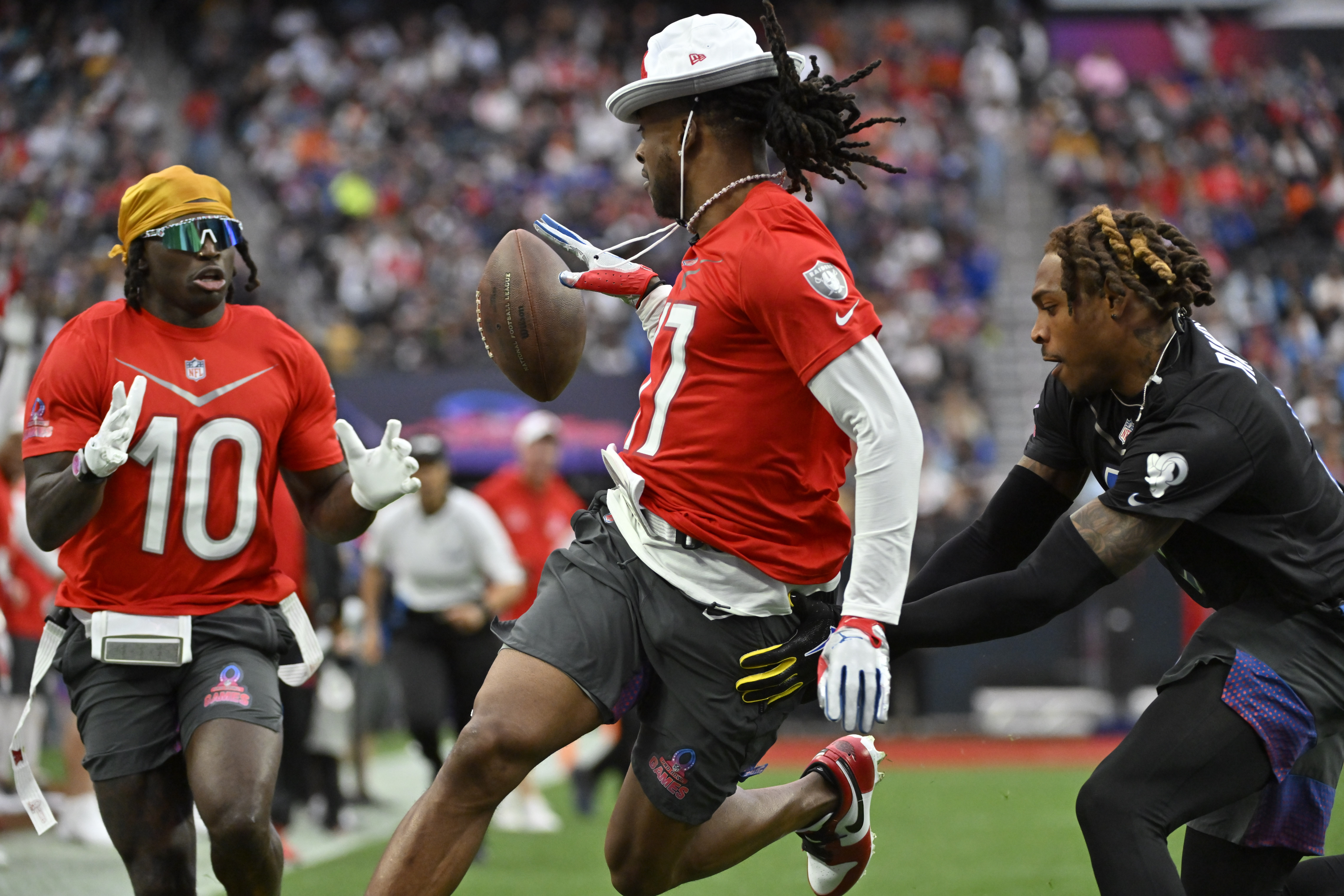 2023 NFL Pro Bowl format: Rules and scoring for skills competition, flag  football - DraftKings Network