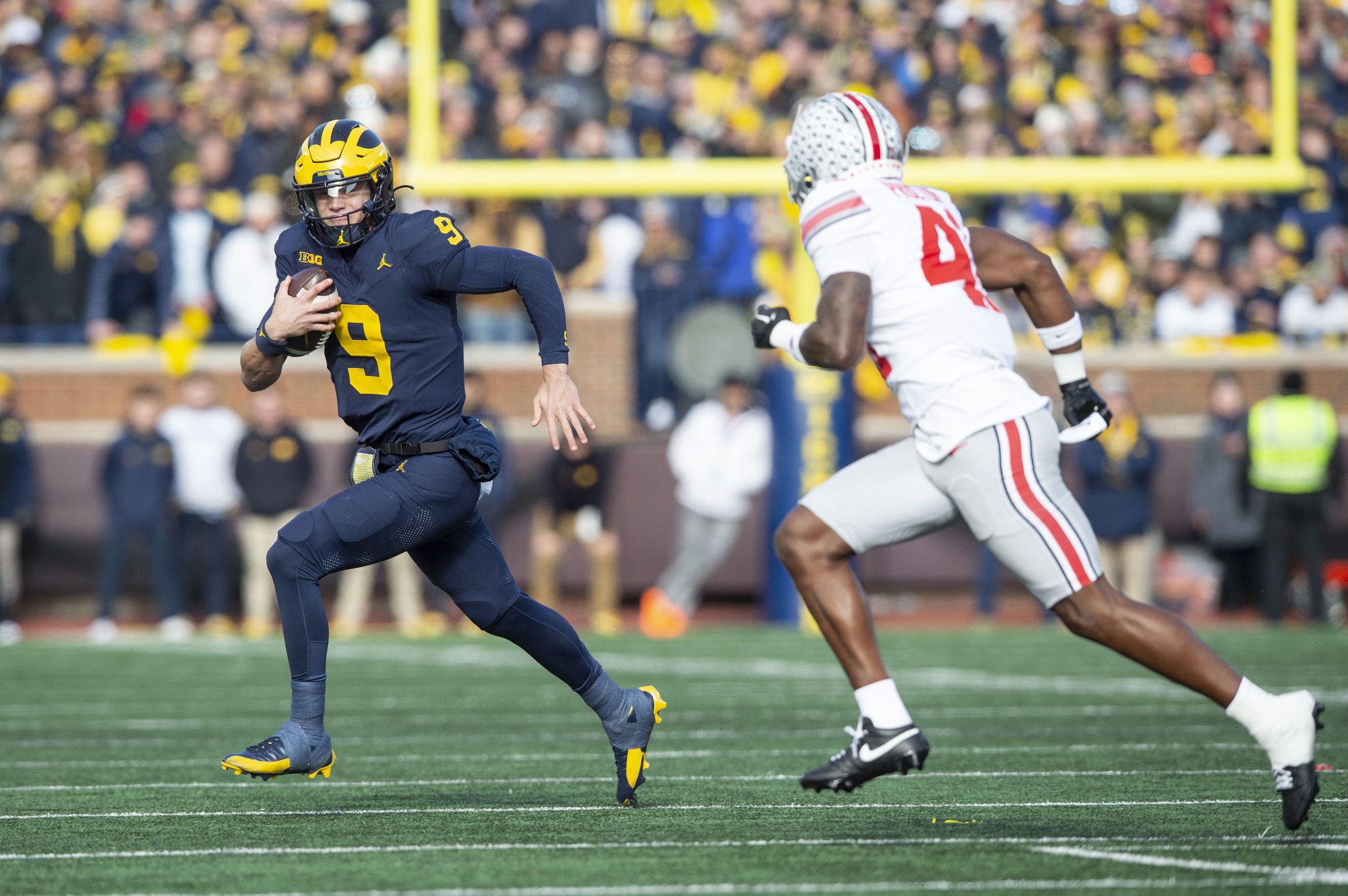 Michigan QB J.J. McCarthy says lingering ankle injury ‘almost healed’