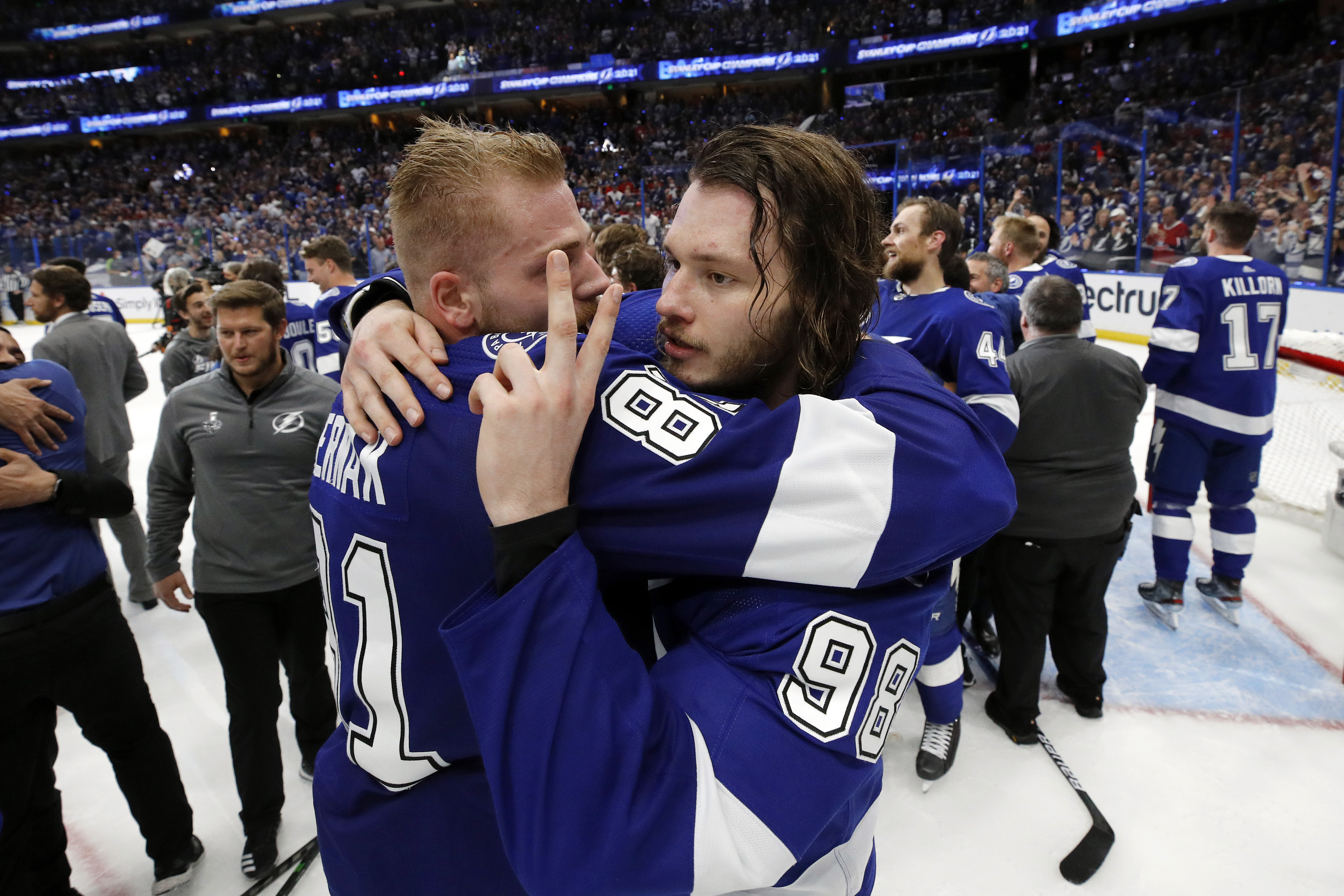 Twice as nice: Lightning repeat as Stanley Cup champions