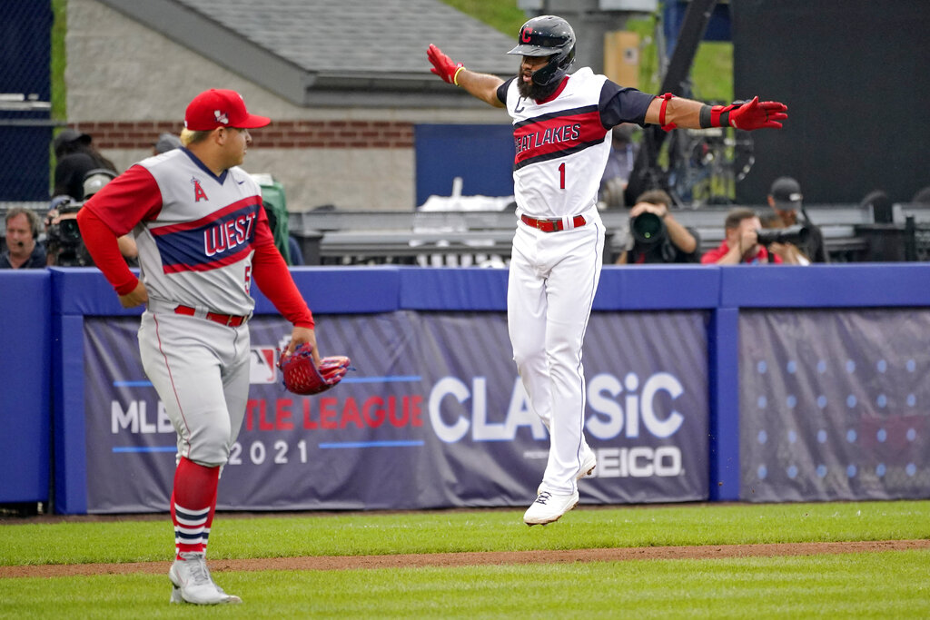 Jose Ramirez Cleveland Indians Nike 2021 Little League Classic