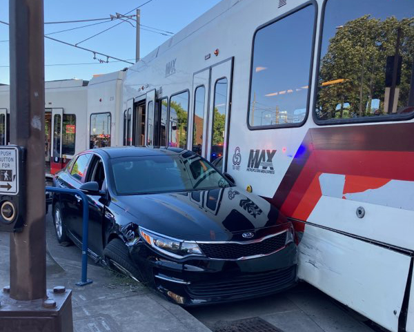 Portland police release charges for chase that started in Vancouver and ended with a crash into a MAX train