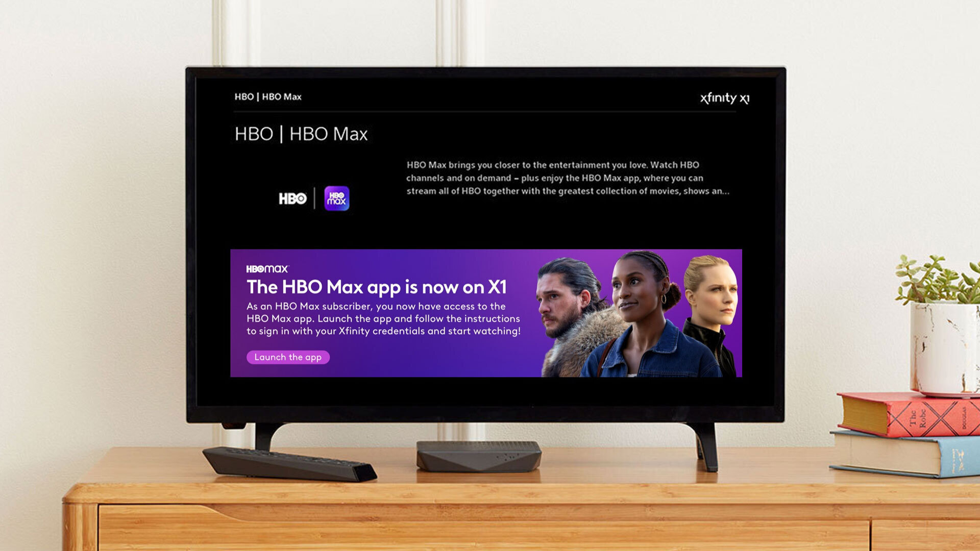 HBO Max app now available on Xfinity X1 and Flex -- just in time for Wonder Woman 1984