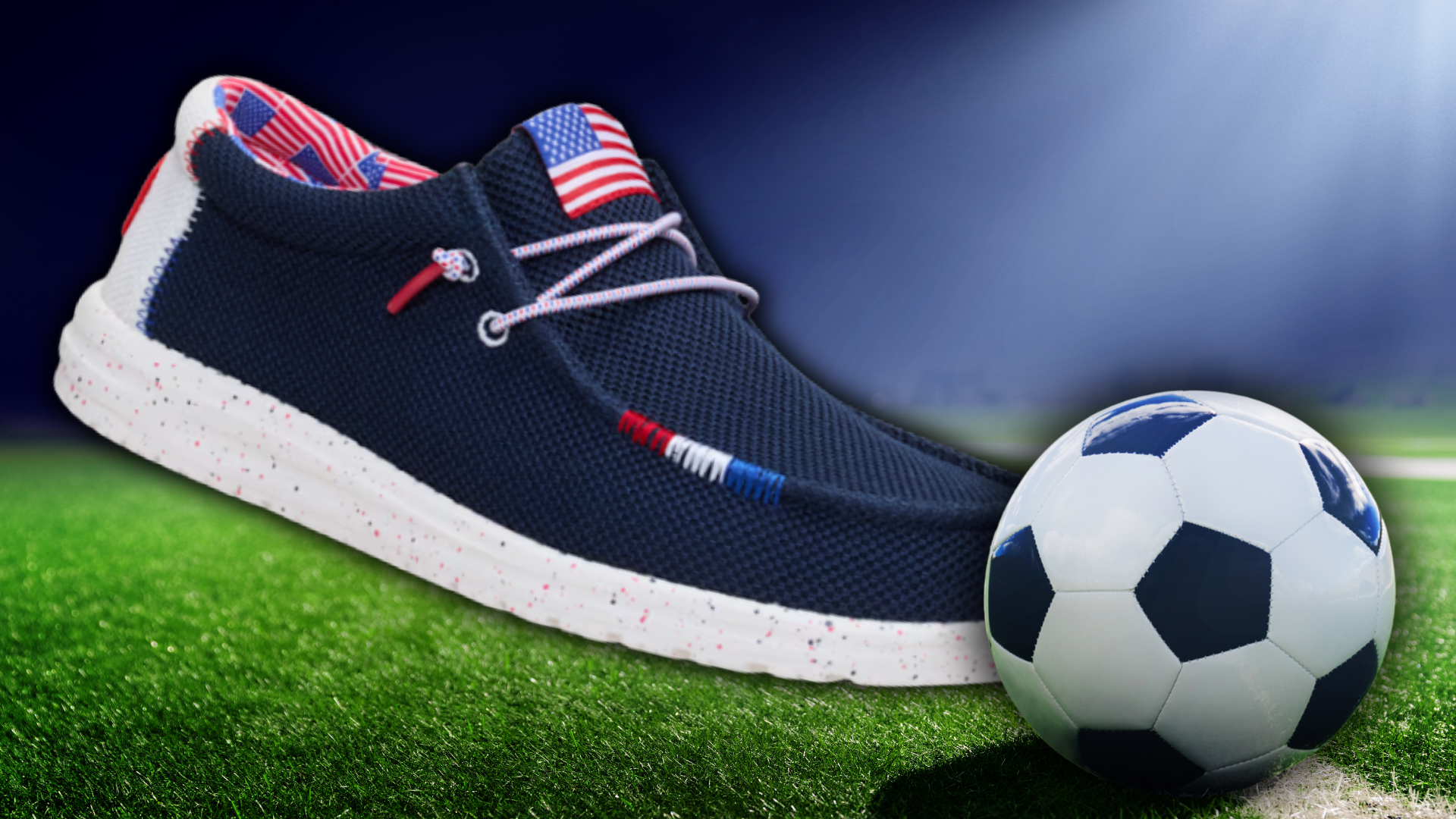 Hey Dude has a deal on its flag-inspired sneakers ahead of 