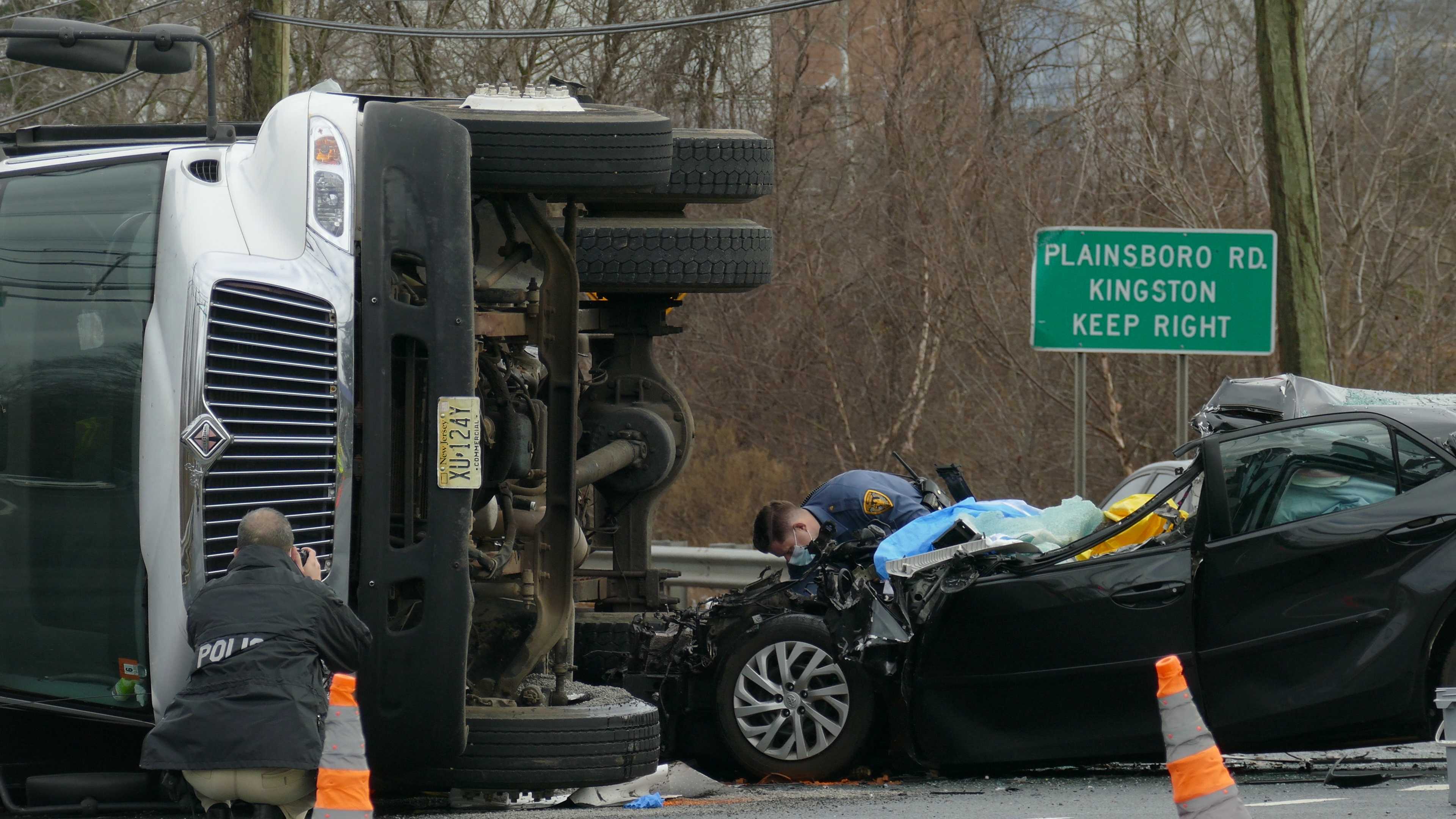 car crash new jersey highway