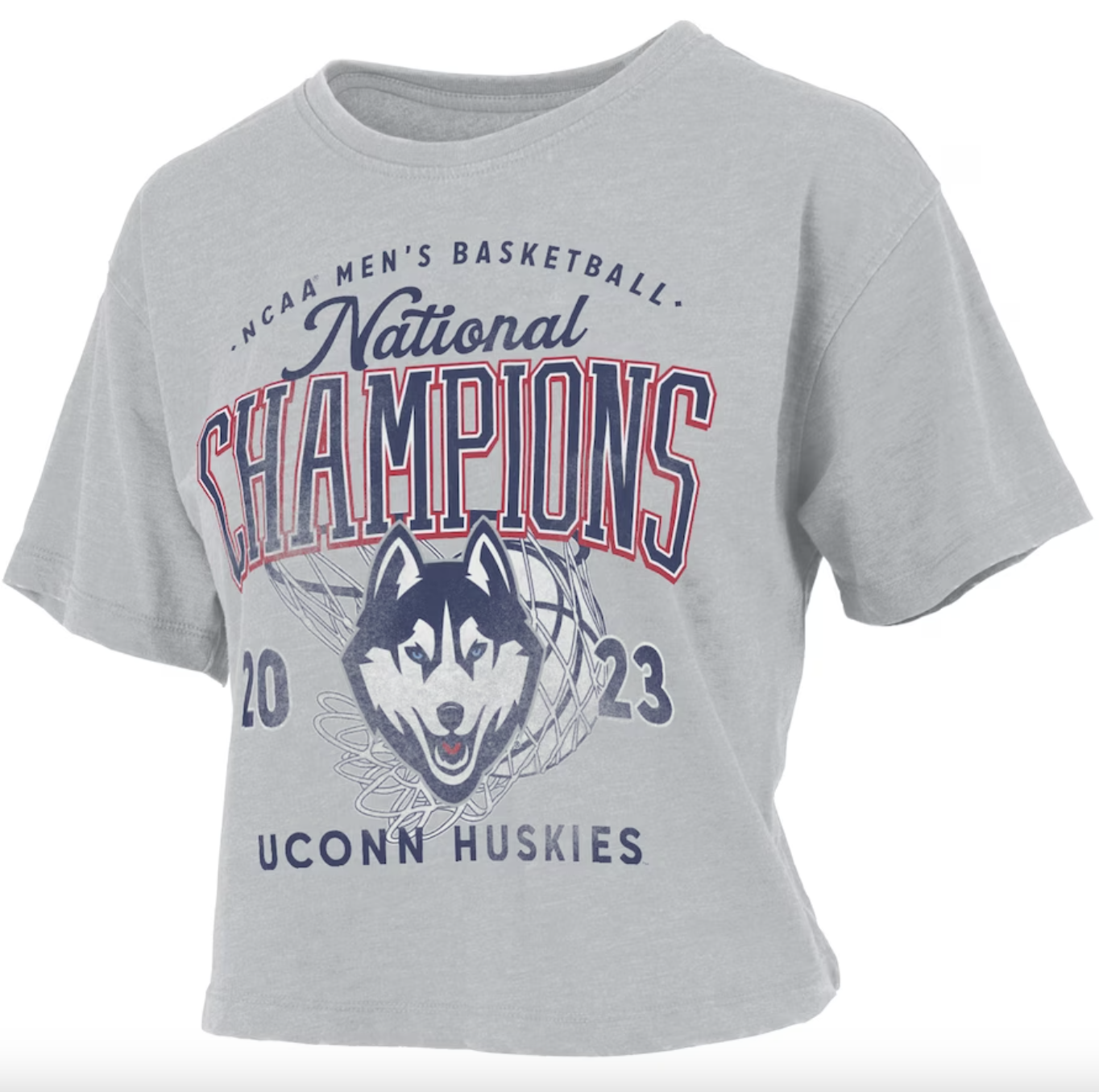 UConn Huskies Women's Baseball T-Shirt - Navy