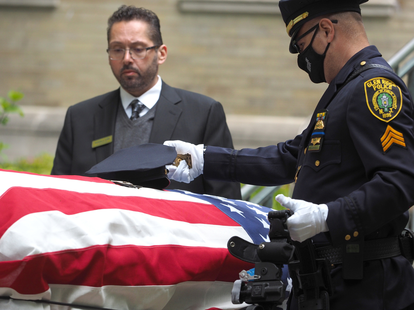 Memorial service for beloved Glen Ridge police officer who succumbed to