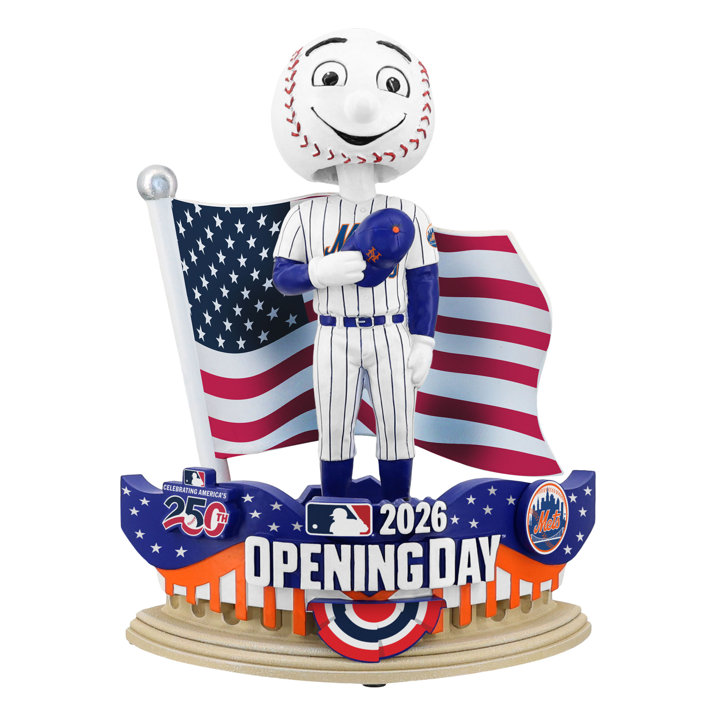 FOCO's new Mr. Met bobblehead is here — but it won't last long