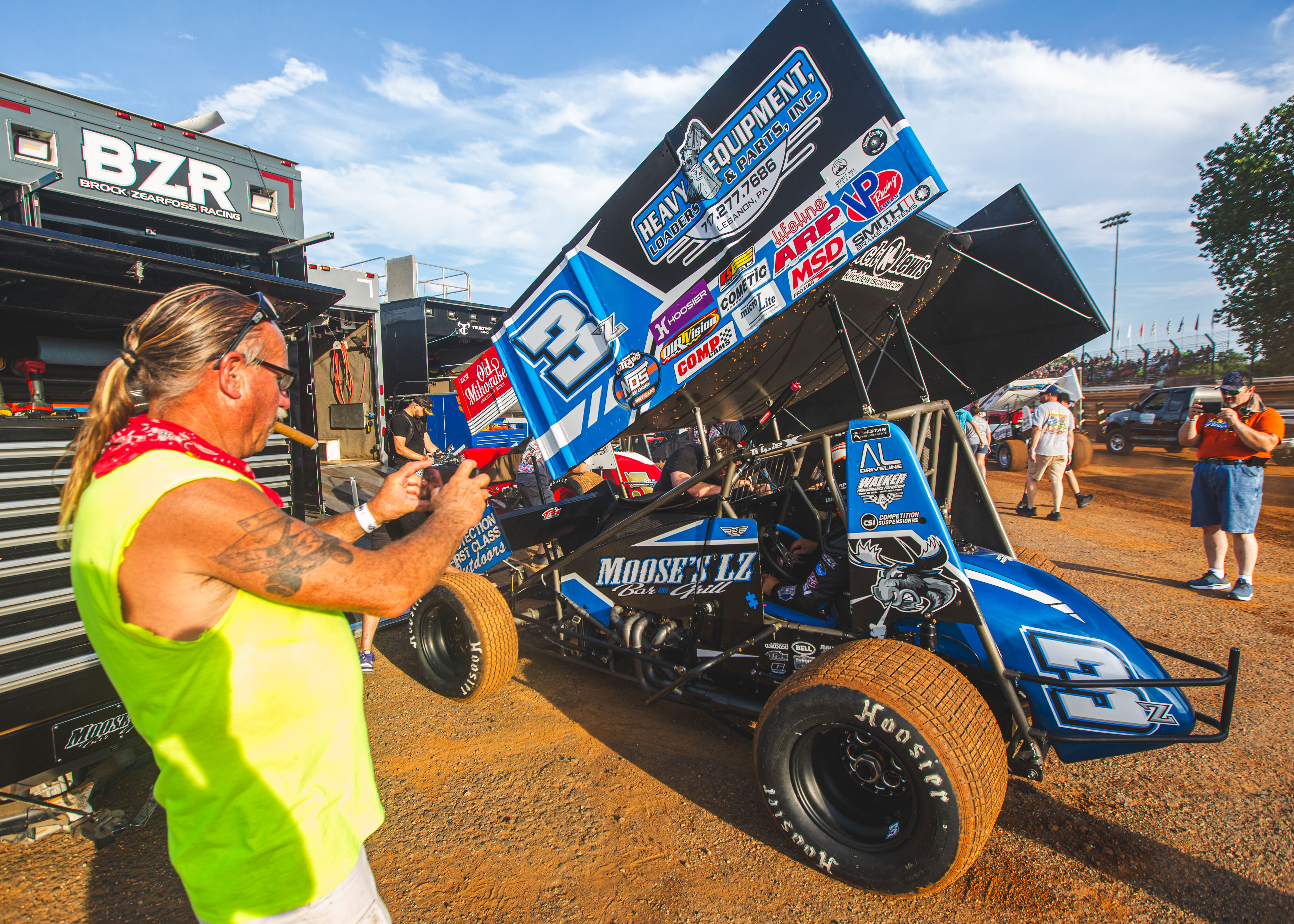 Lawrence Chevrolet 410 Sprint Car Mitch Smith memorial, Williams Grove ...